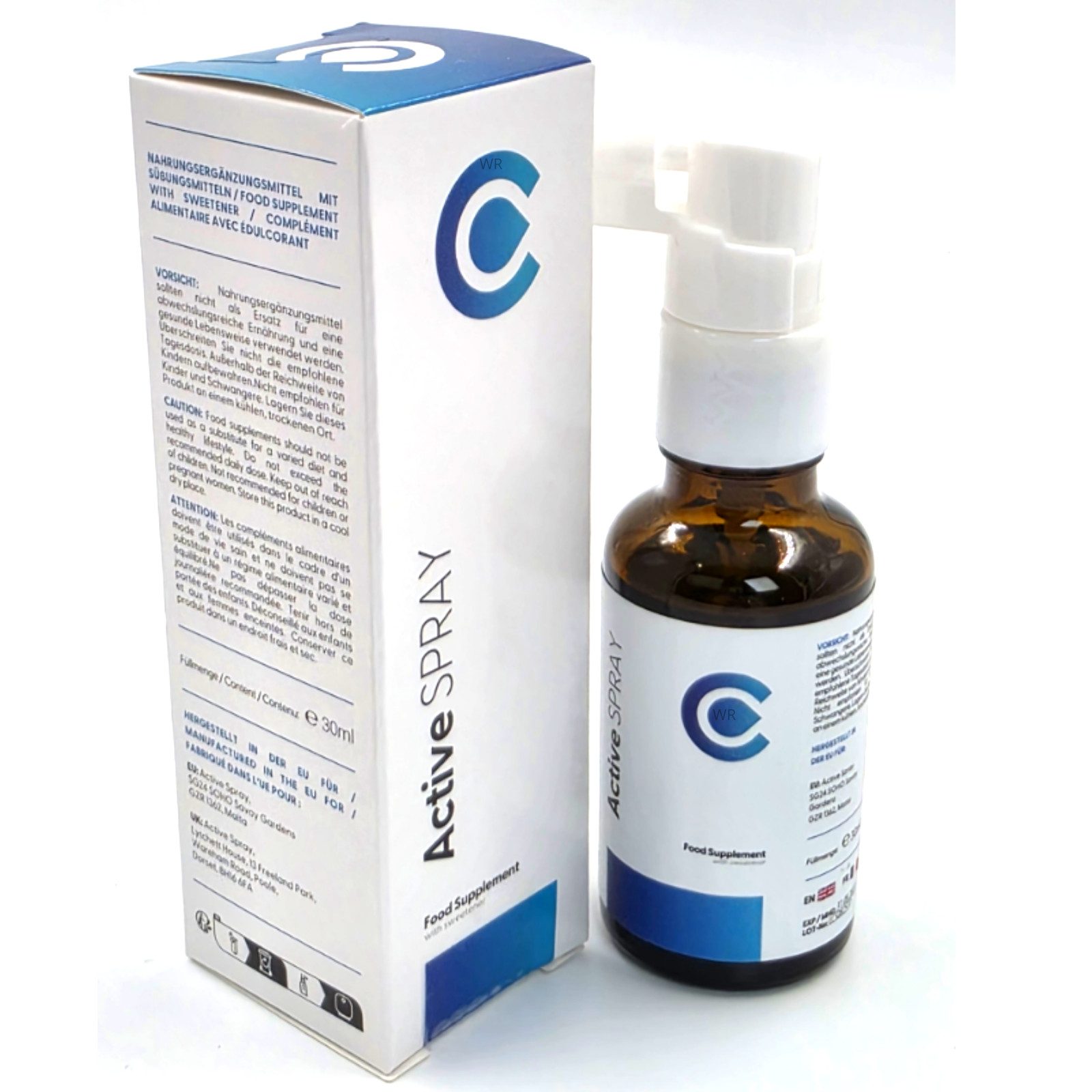 C Active Spray Zungenspray C Active, Für mehr Energie, Immunsystem-Stärkung und Vitalität