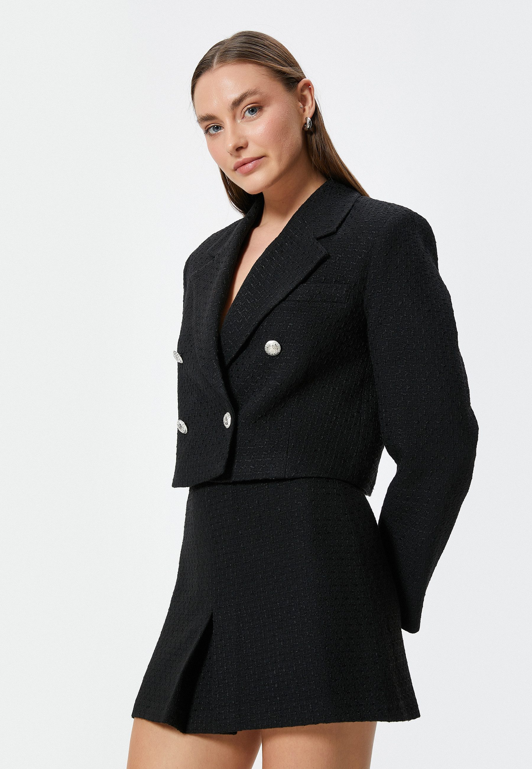 Jackenblazer Regular Mit Knöpfen