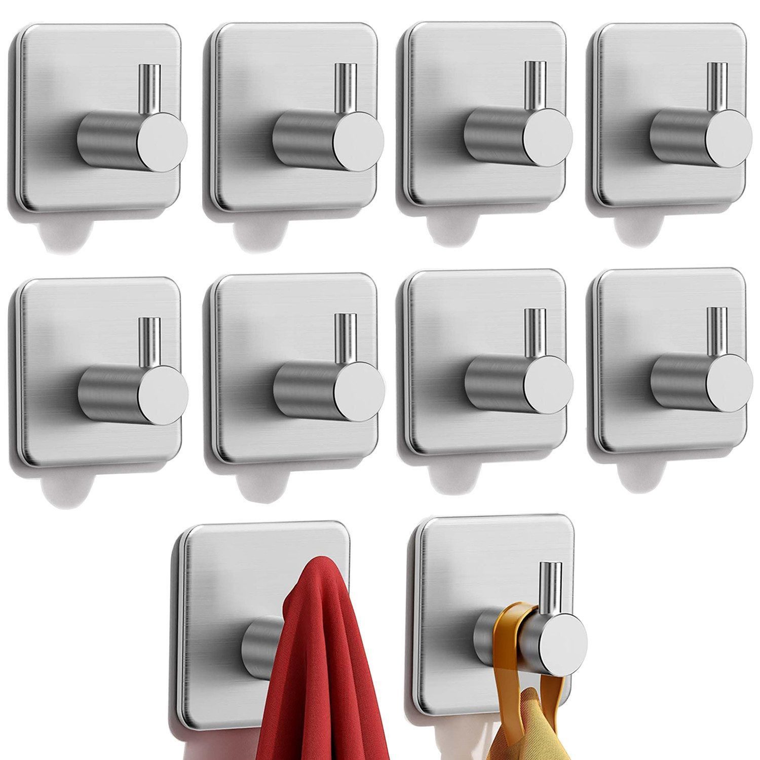 SURFOU Handtuchhaken 5 / 10 StückHandtuchhalter Ohne Bohren Klebehaken für günstig online kaufen