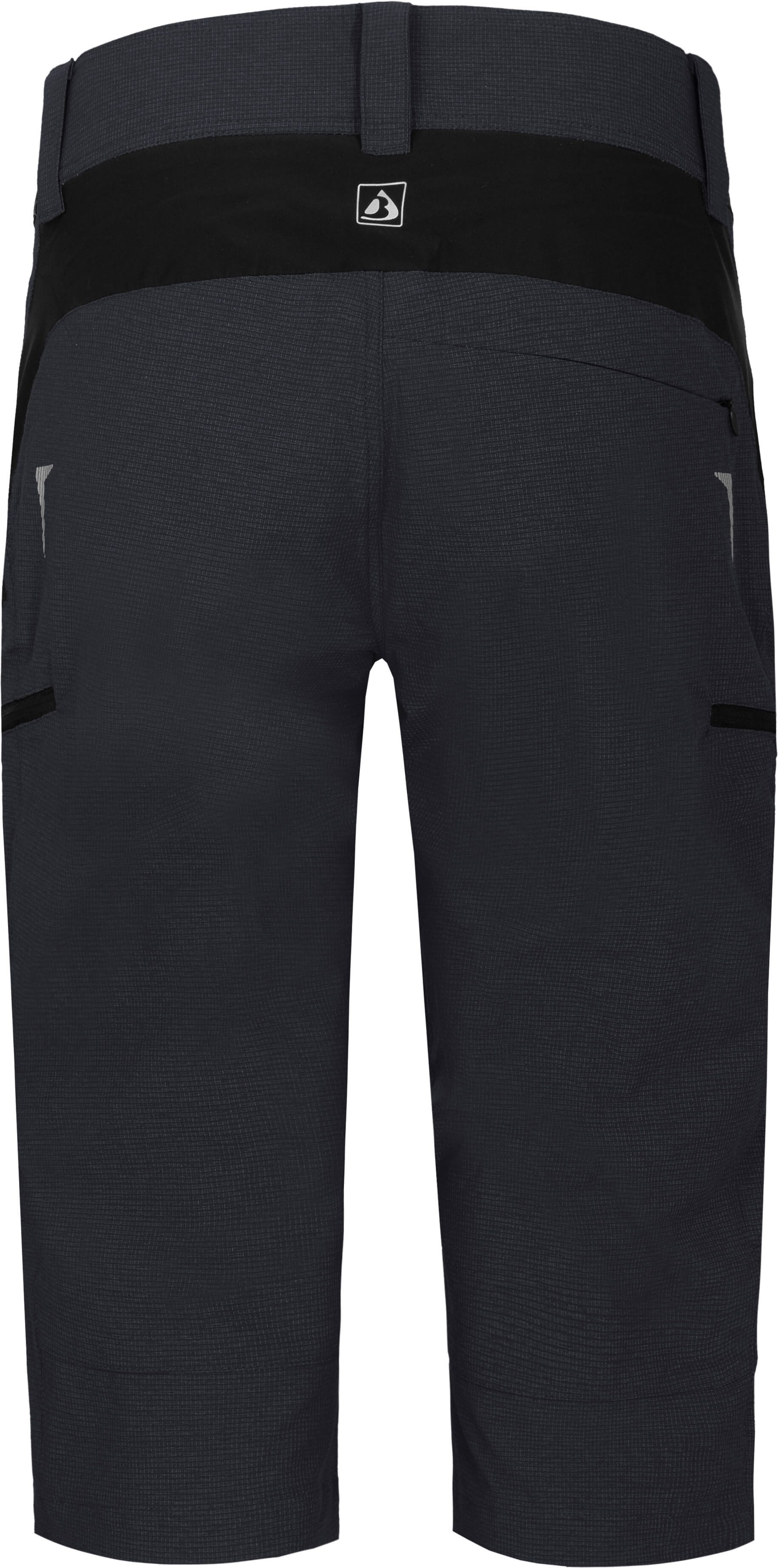 Bergson Fahrradhose VALLI Capri Damen 3/4 Radhose, robust, elastisch, Normalgrößen, Nacht blau