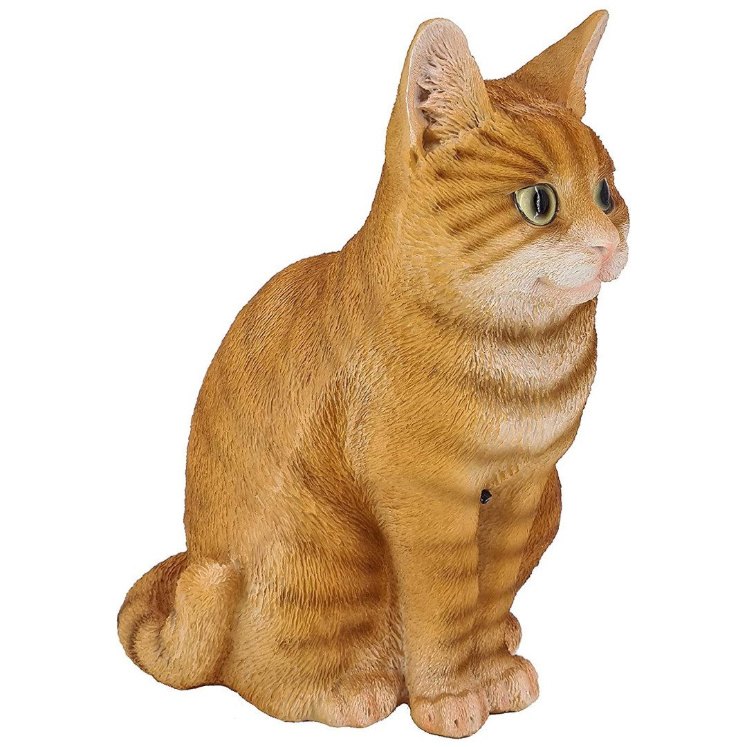 abc HOME Dekofigur Katze, Kunststoff, Bewegungsmelder günstig online kaufen