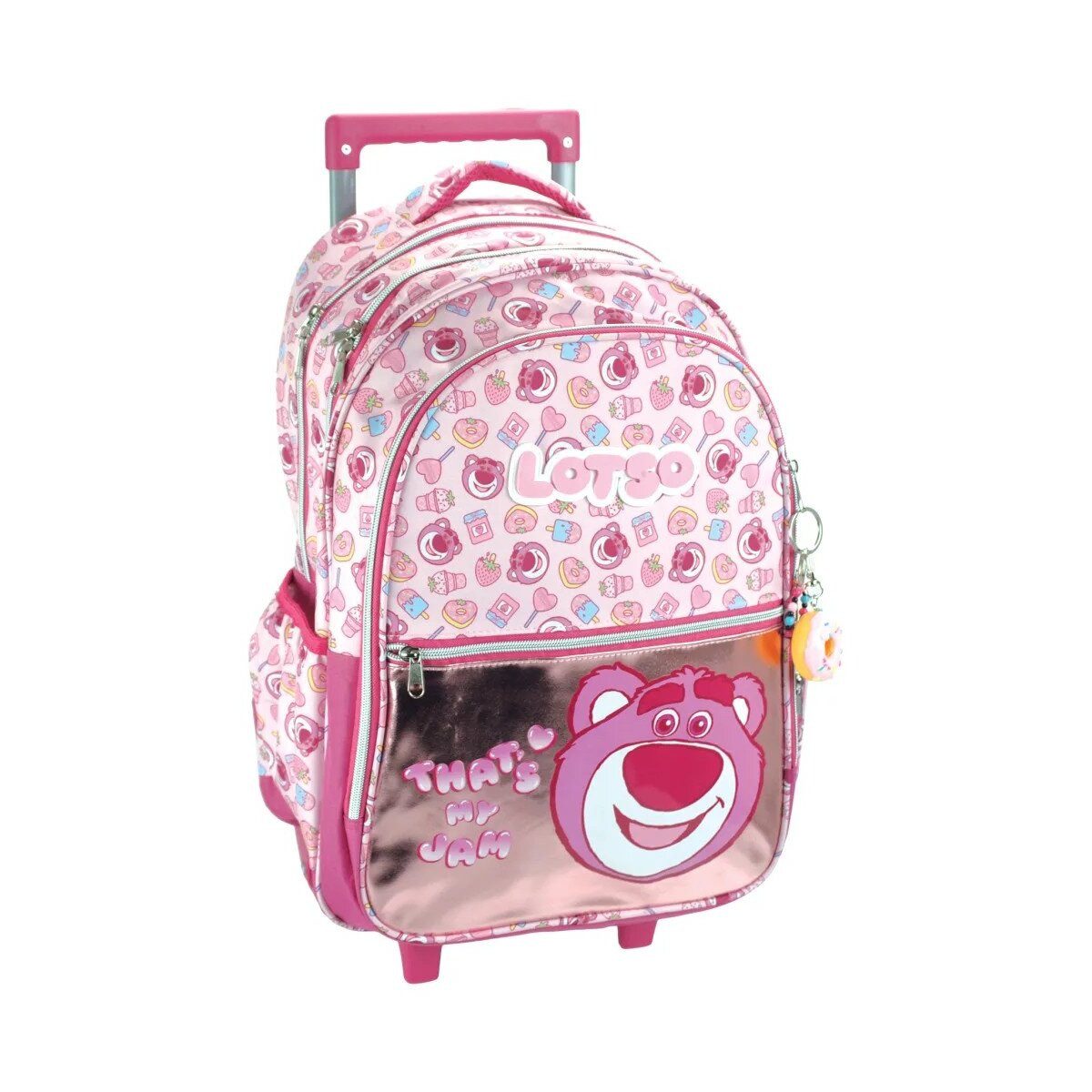 Disney Kinderrucksack Disney Spielzeug Story Lotso Jam rollende Schultasche, 46 cm (1-tlg)