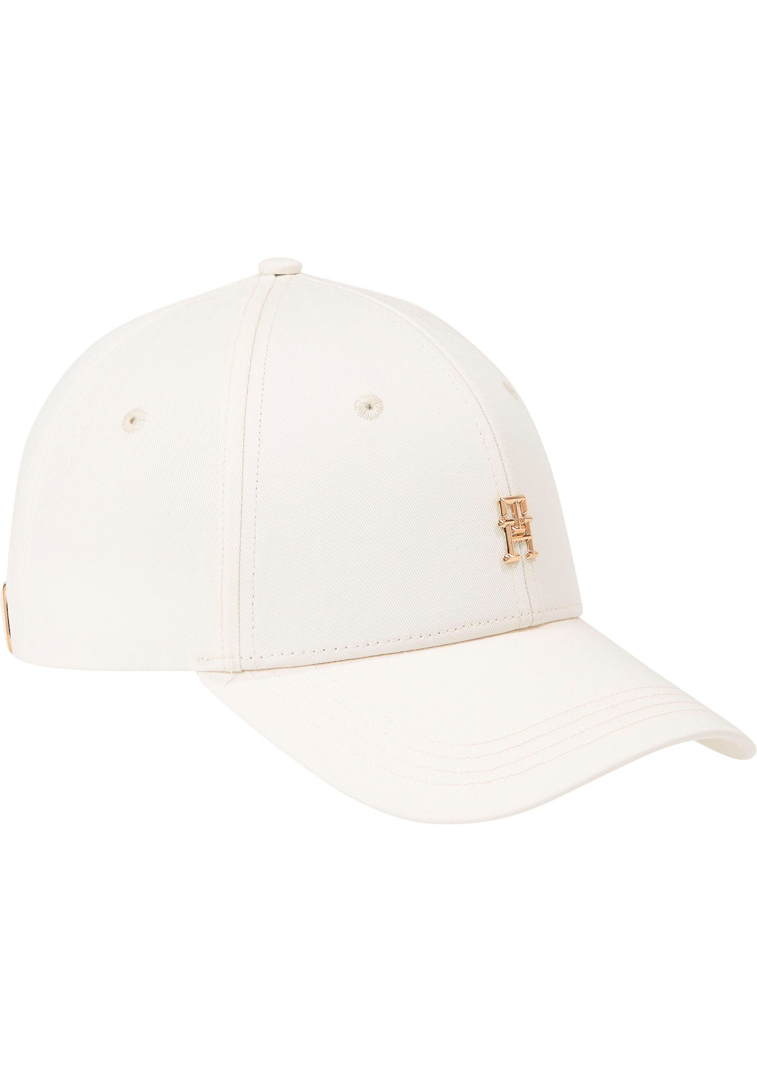 Cap Hilfiger Baseball CHIC goldfarbenen CAP mit Logo-Pin Calico Tommy ESSENTIAL