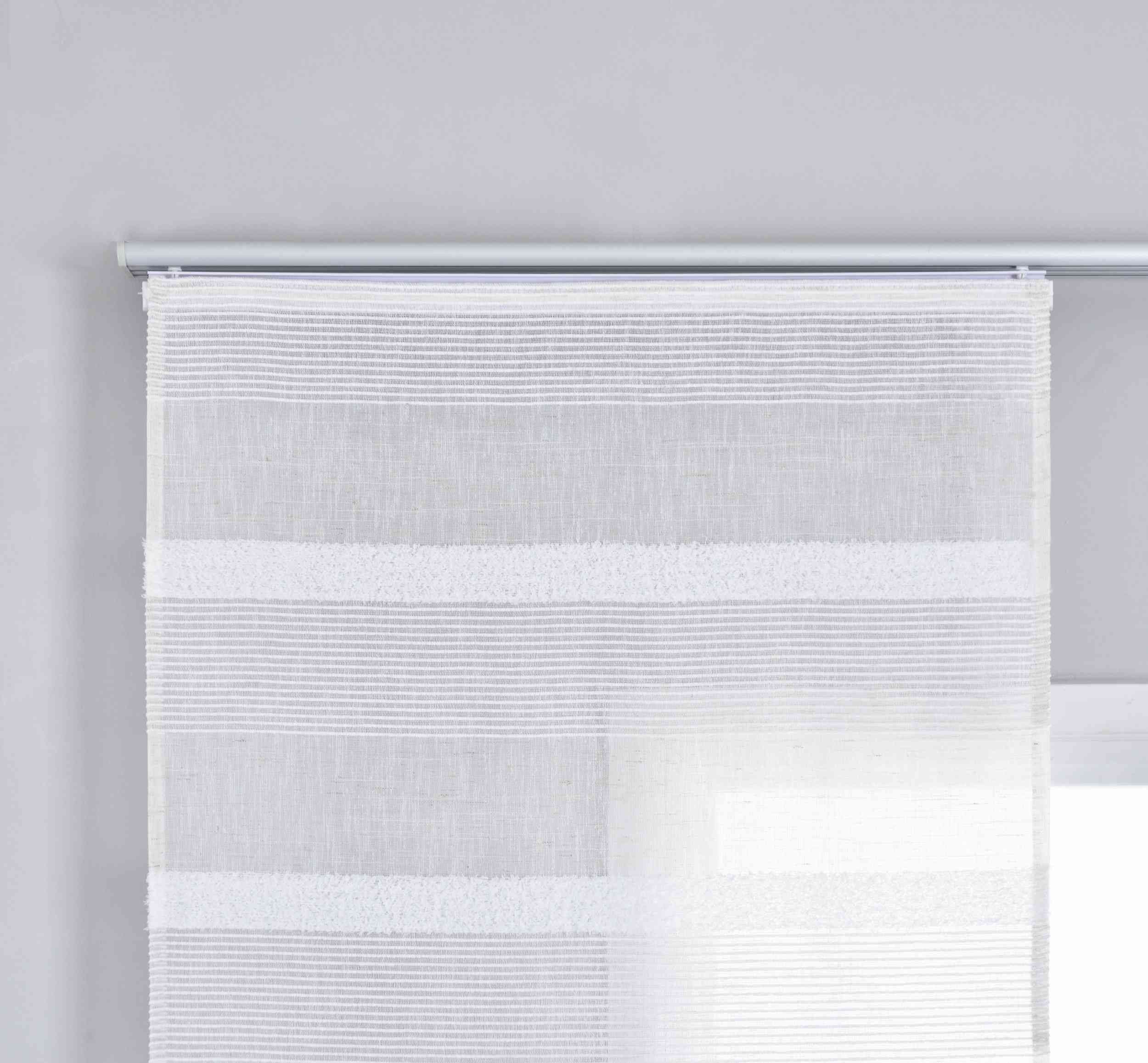 Gardinenbox Schiebegardine (1 St), Paneelwagen, halbtransparent, günstig online kaufen