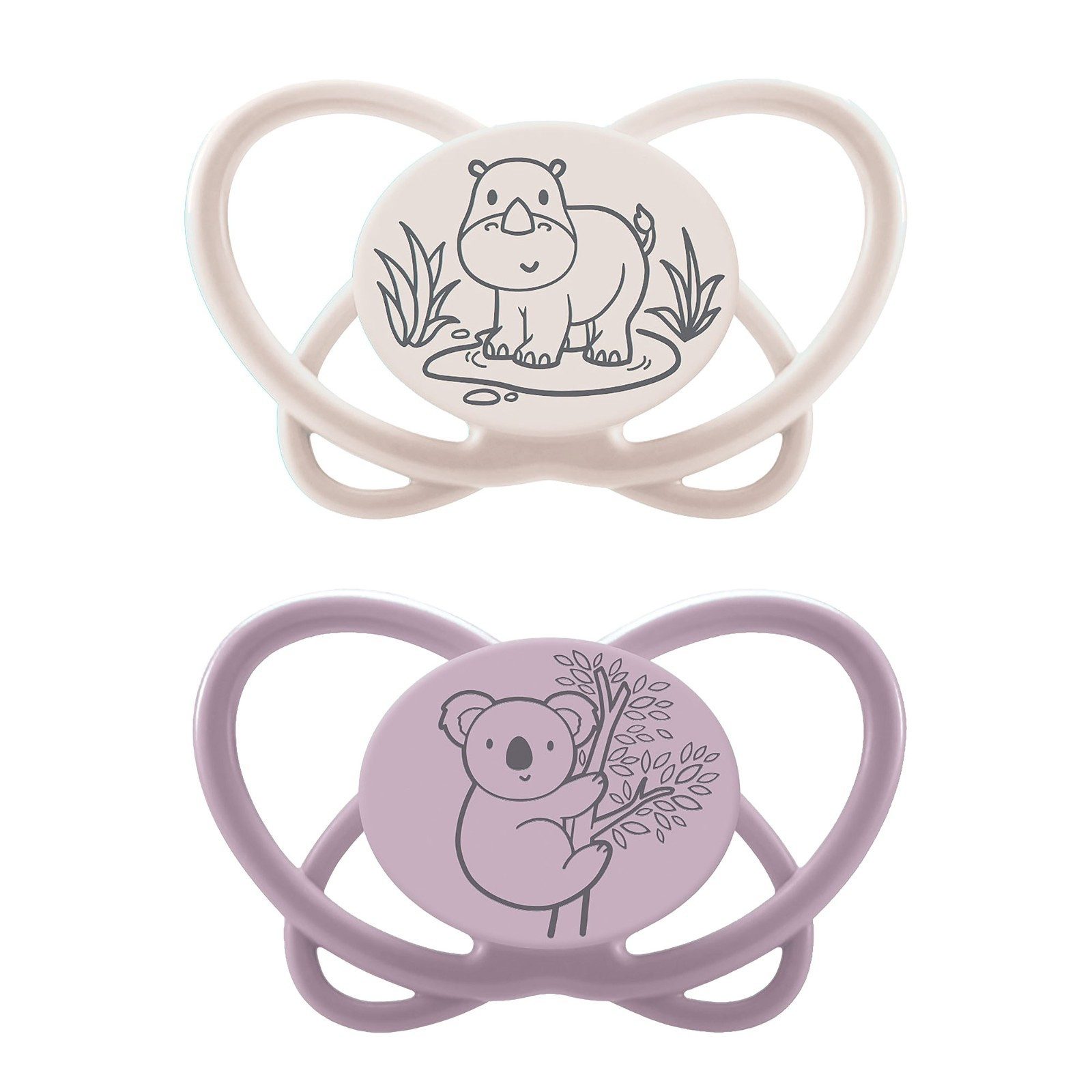 nip Schnuller Beruhigungssauger Butterfly Silikon Symmetrisch, Symmetrisch Ovale Saugerform
