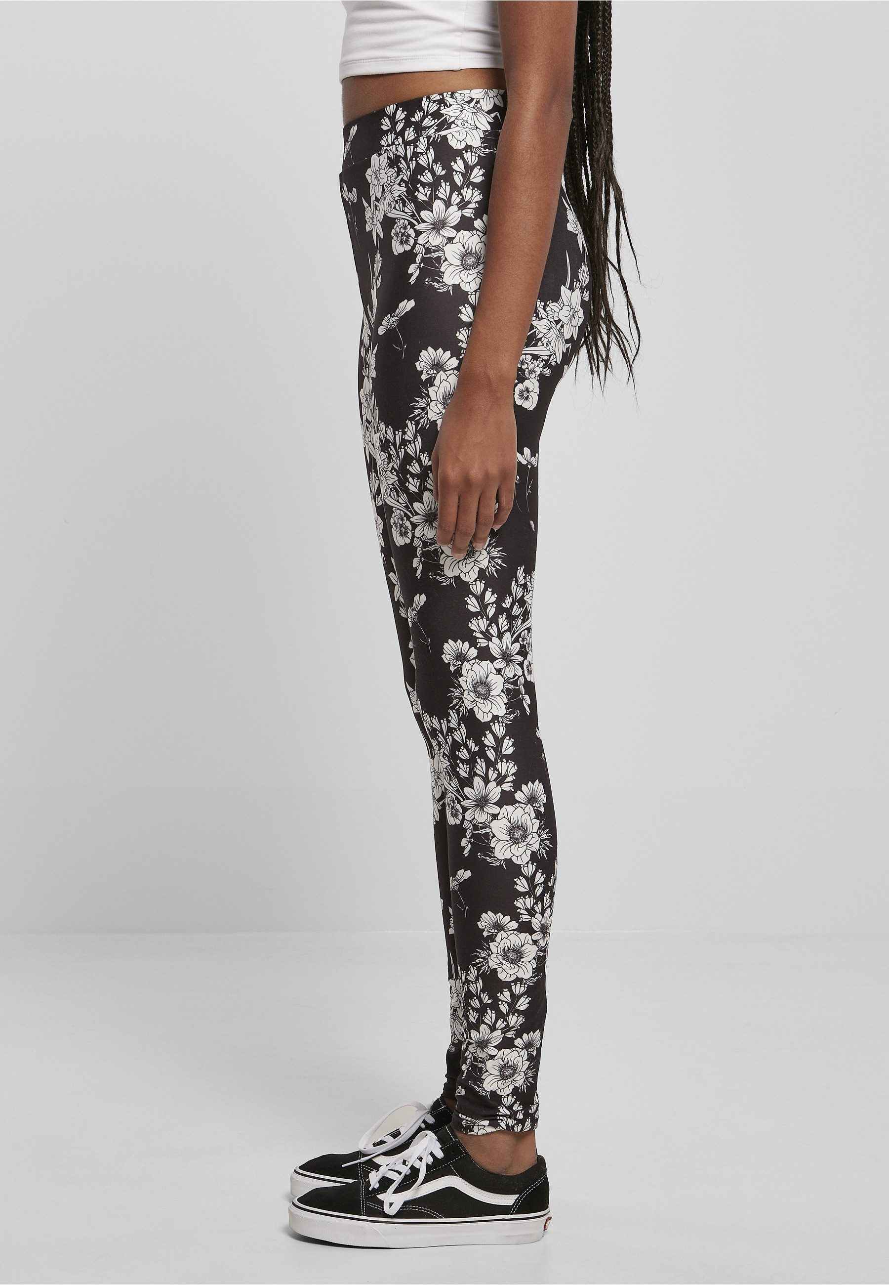 URBAN CLASSICS Leggings Urban Classics Damen Ladies Soft AOP Leggings (1-tlg)