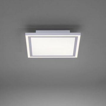 click-licht LED Deckenleuchte LED Deckenleuchte Edging in Weiß 2x 17W 4000lm 314x314mm, keine Angabe, Leuchtmittel enthalten: Ja, fest verbaut, LED, warmweiss, Deckenlampe, Deckenbeleuchtung, Deckenlicht