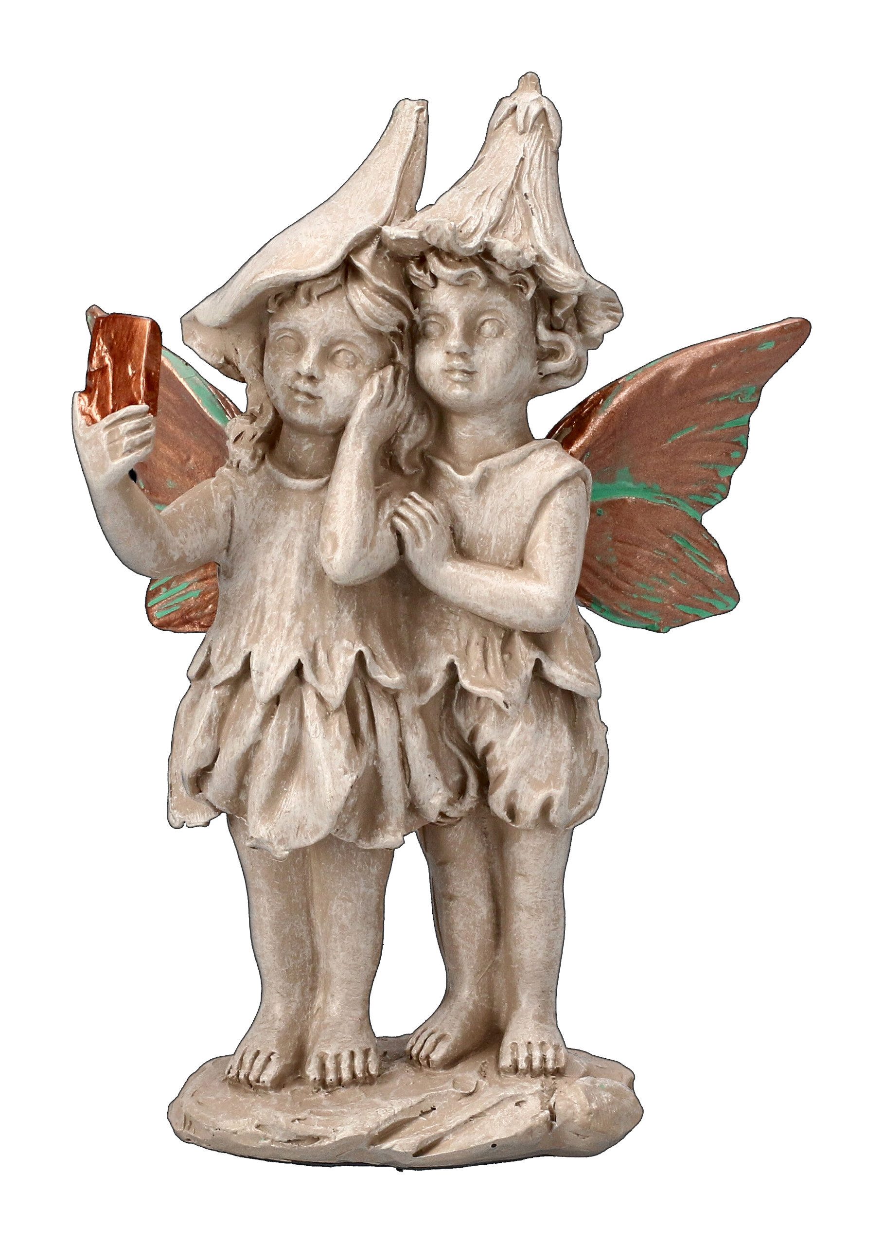 Figuren Shop GmbH Fantasy-Figur Elfenfigur - Fairy Couple - Fantasy Dekofigur