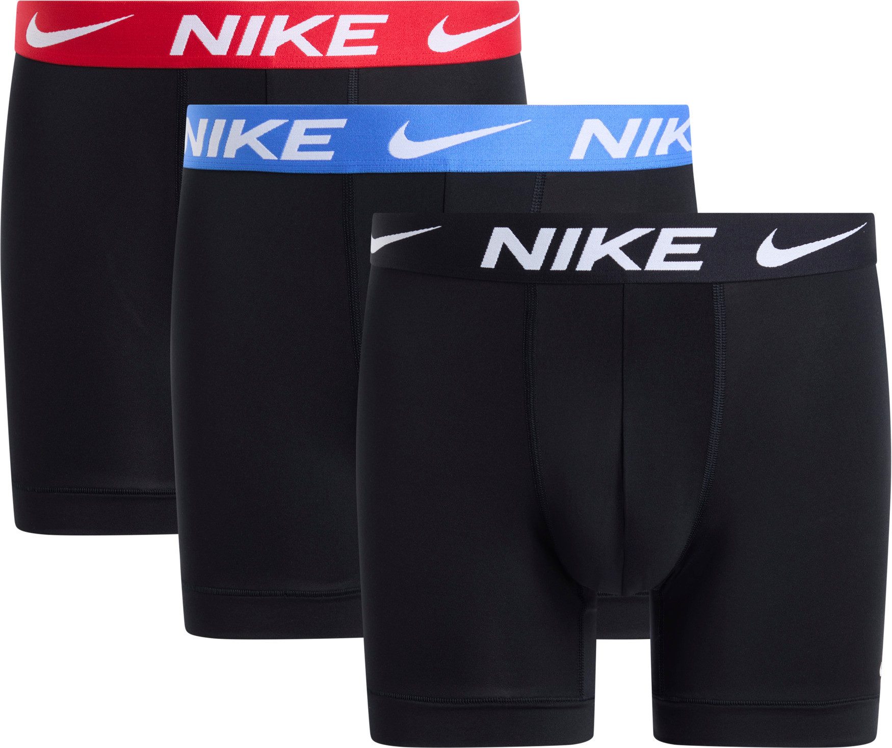 Nike Underwear Boxer BOXER BRIEF 3PK (Packung, 3-St., 3er) mit Logo-Elastikbund
