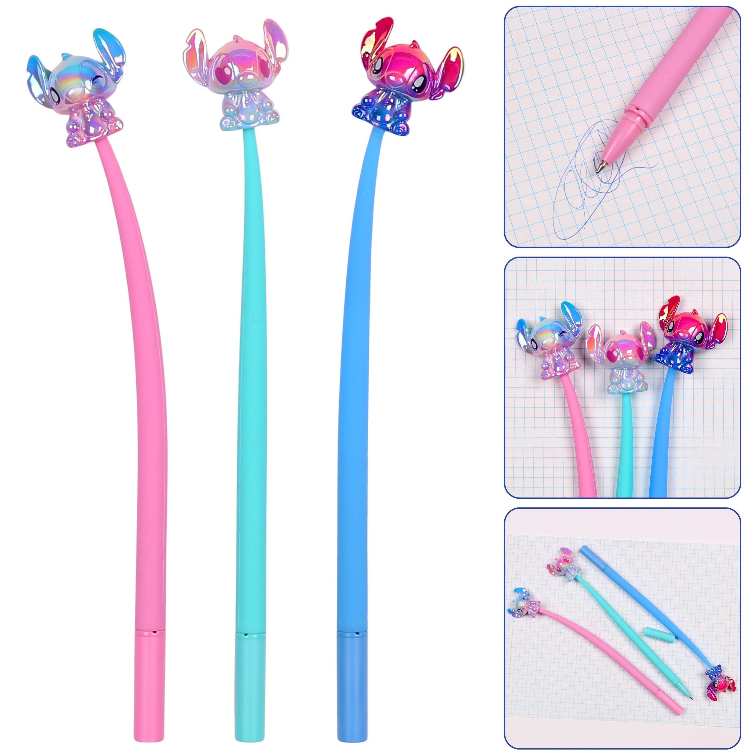 Disney Gelschreiber DISNEY Stitch Gelschreiber, blaue Tinte, löschbar, 0,7mm