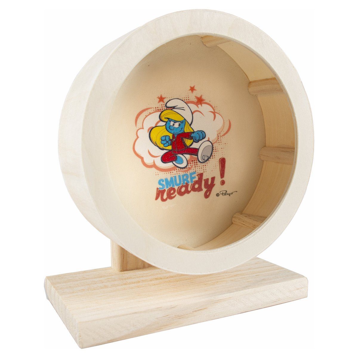 Tierlaufrad Nager Laufrad "Die Schlümpfe" Schlumpfine