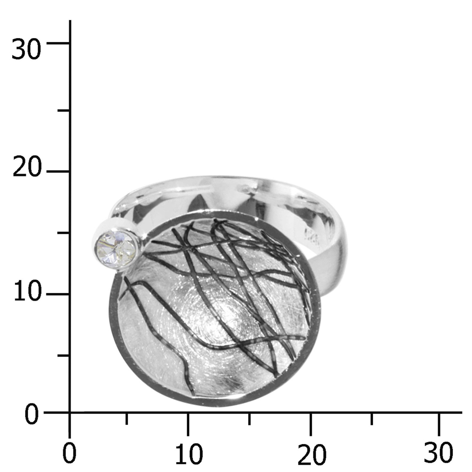 OSTSEE-SCHMUCK Fingerring Ostsee-Schmuck Ring Runo - Sarah Vicenza (1-tlg)