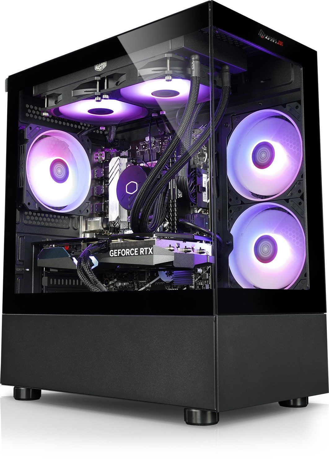Kiebel InvaderXS 12 Gaming-PC (Intel Core i9 Intel Core i9-12900KF, RTX 5070 Ti, 64 GB RAM, 2000 GB SSD, Wasserkühlung, ARGB-Beleuchtung, WLAN)