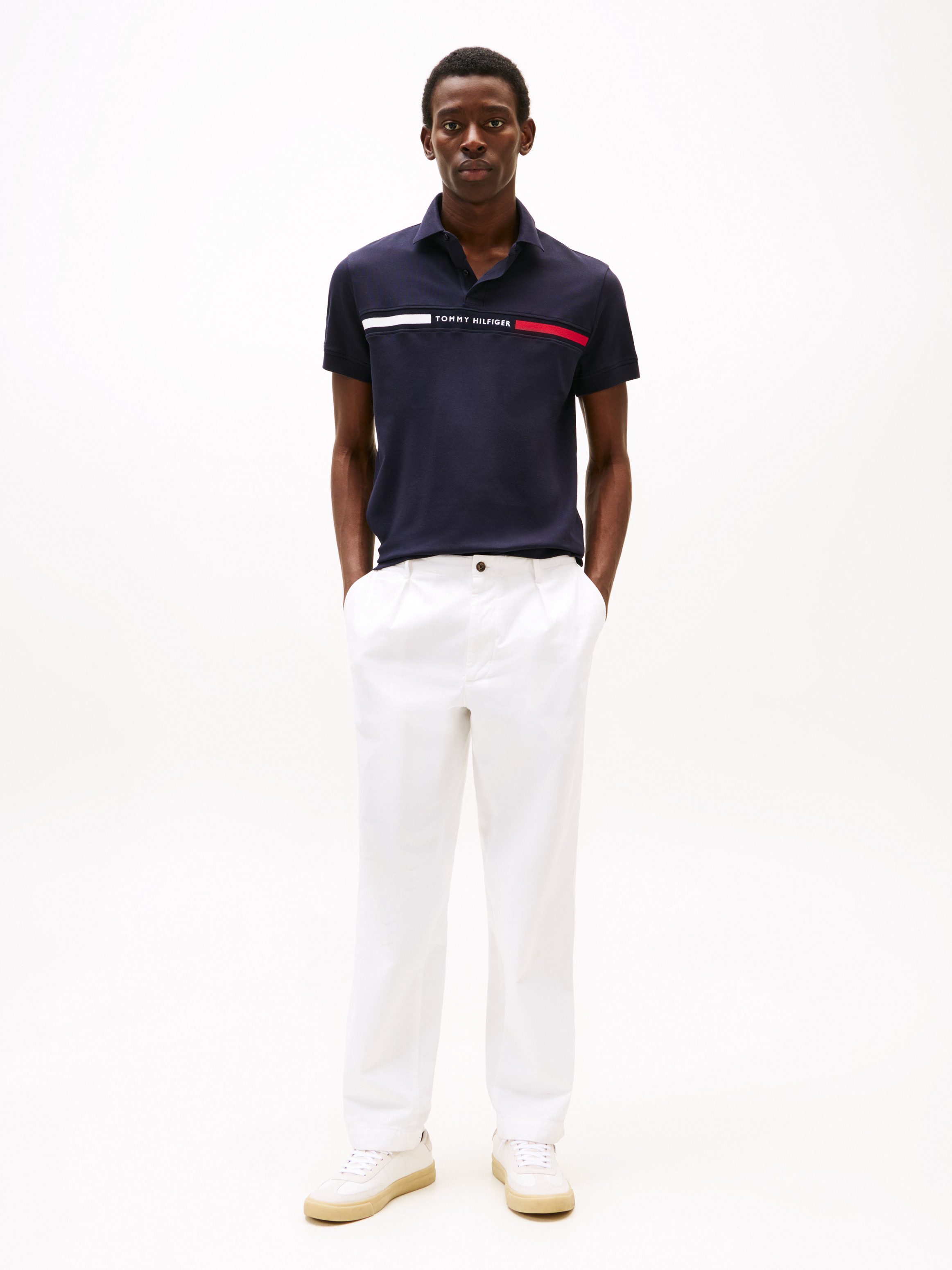Tommy Hilfiger Poloshirt HILFIGER CHEST INSERT REG POLO