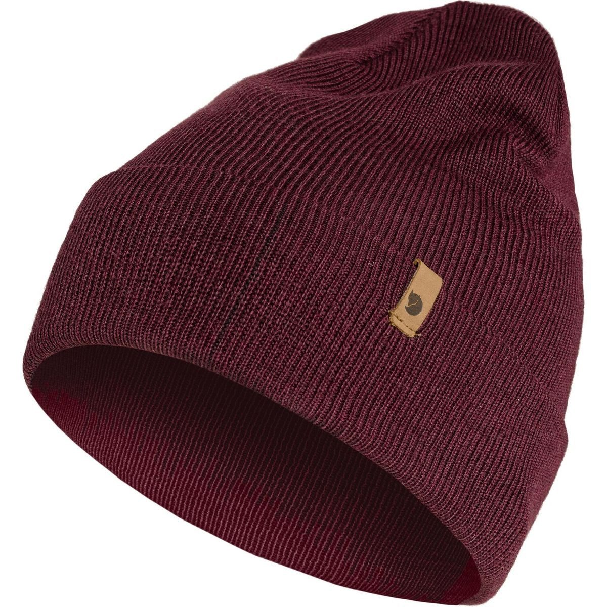 Fjällräven Beanie Classic Knit Hat Weiche Merinowollmütze mit zweilagigem Strick
