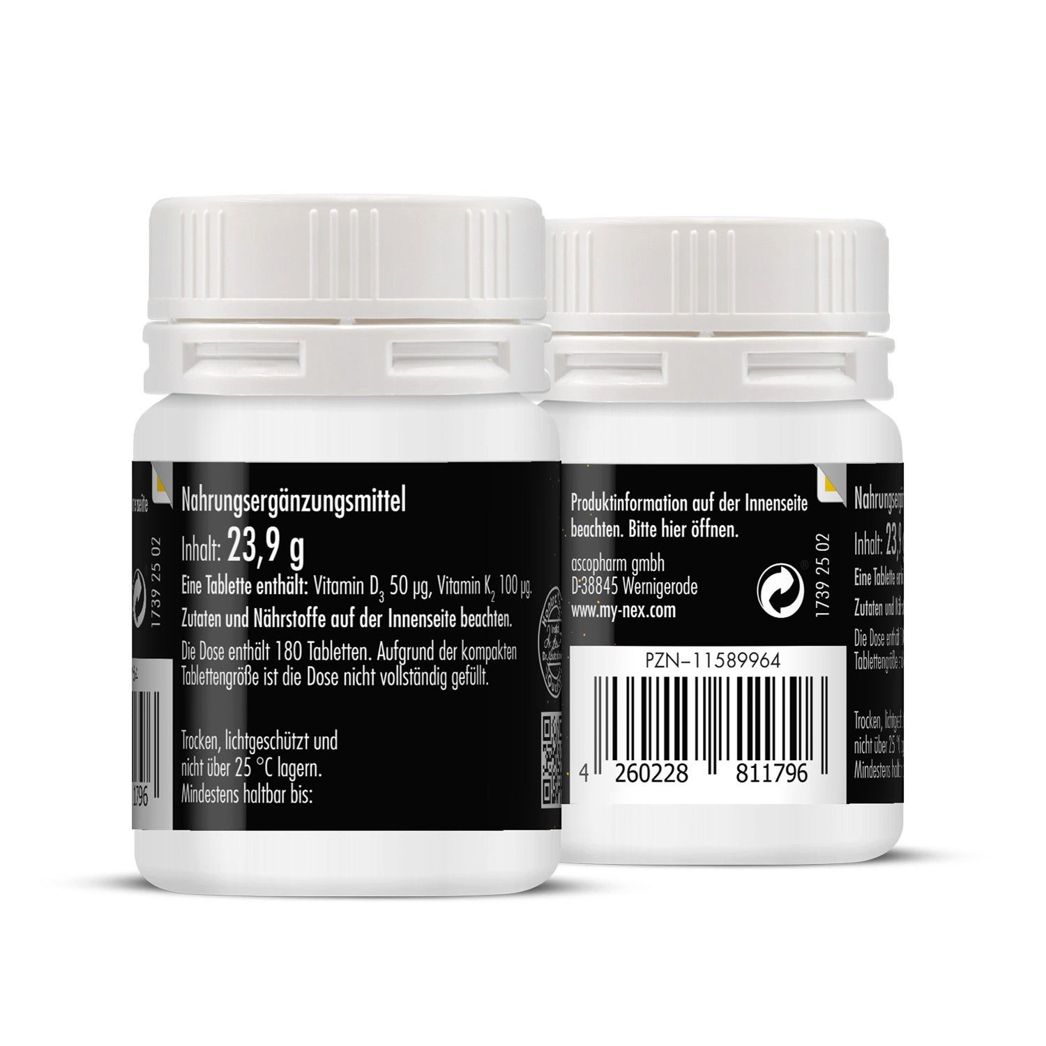 Ascopharm NEX D3 + K2 Tabletten 1, 1 er