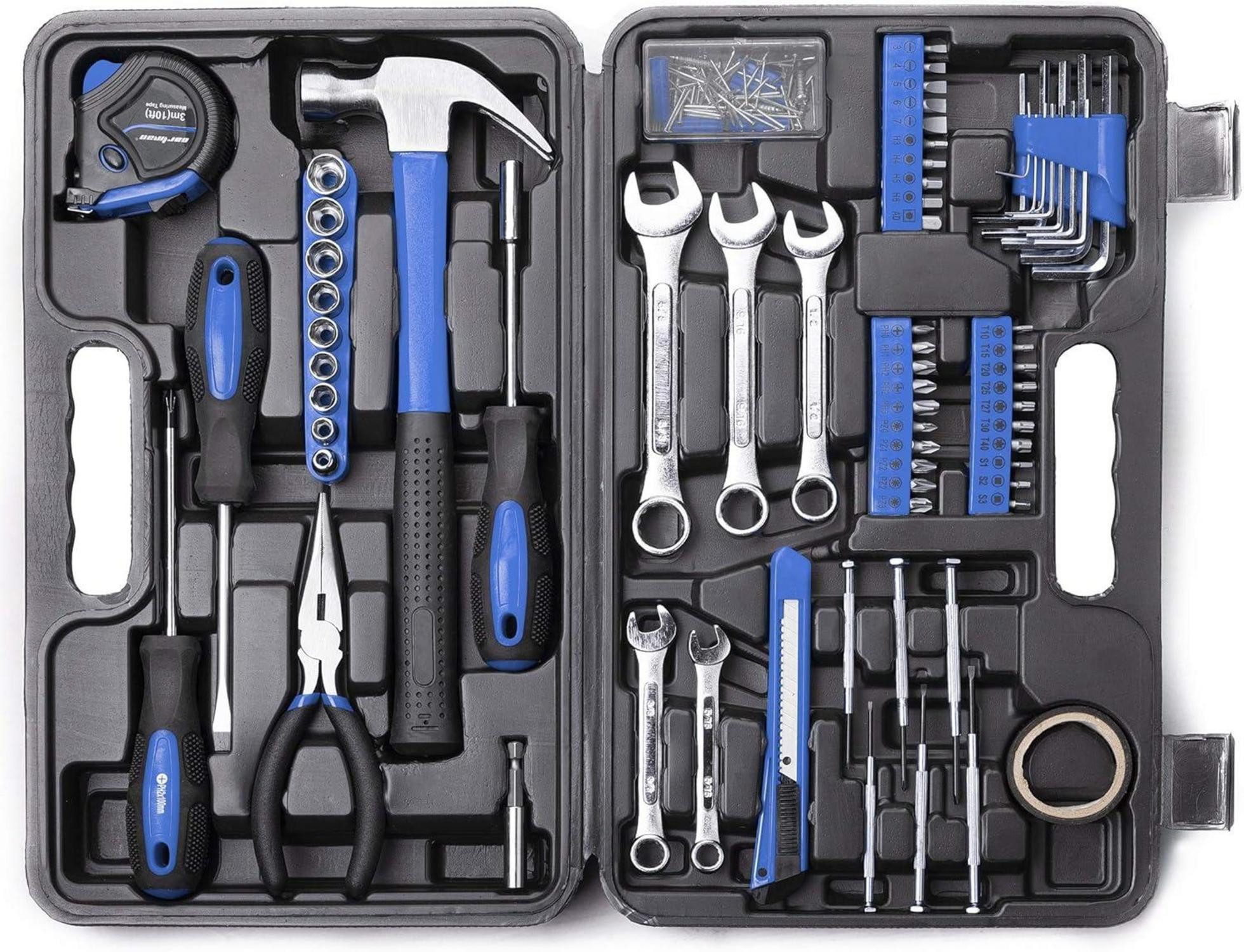 Multitool 148-teiliges Profi Werkzeugset mit Koffer Handwerker Hobby Auto DIY
