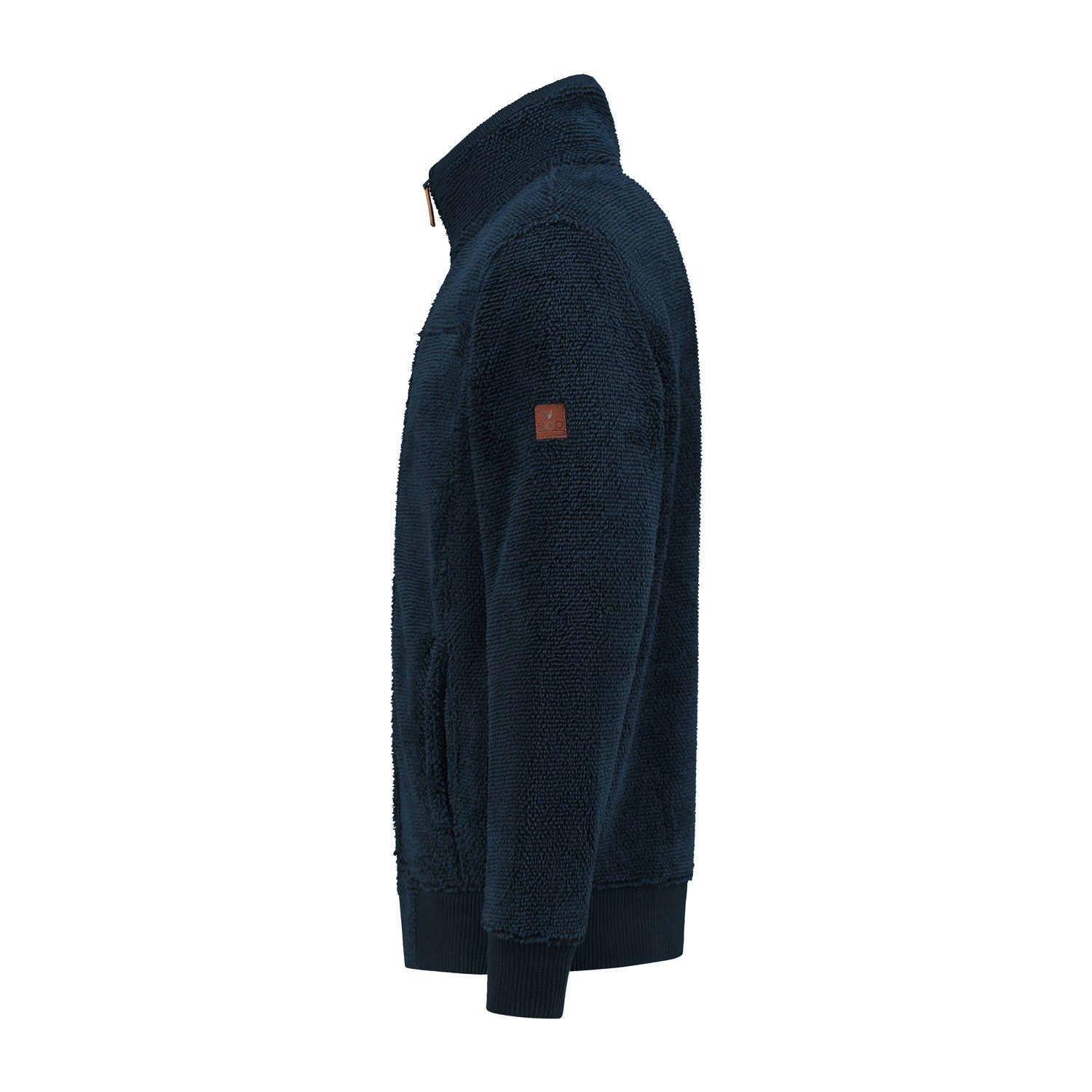 MGO Strickjacke Marine Polyfleece Cardigan Charles