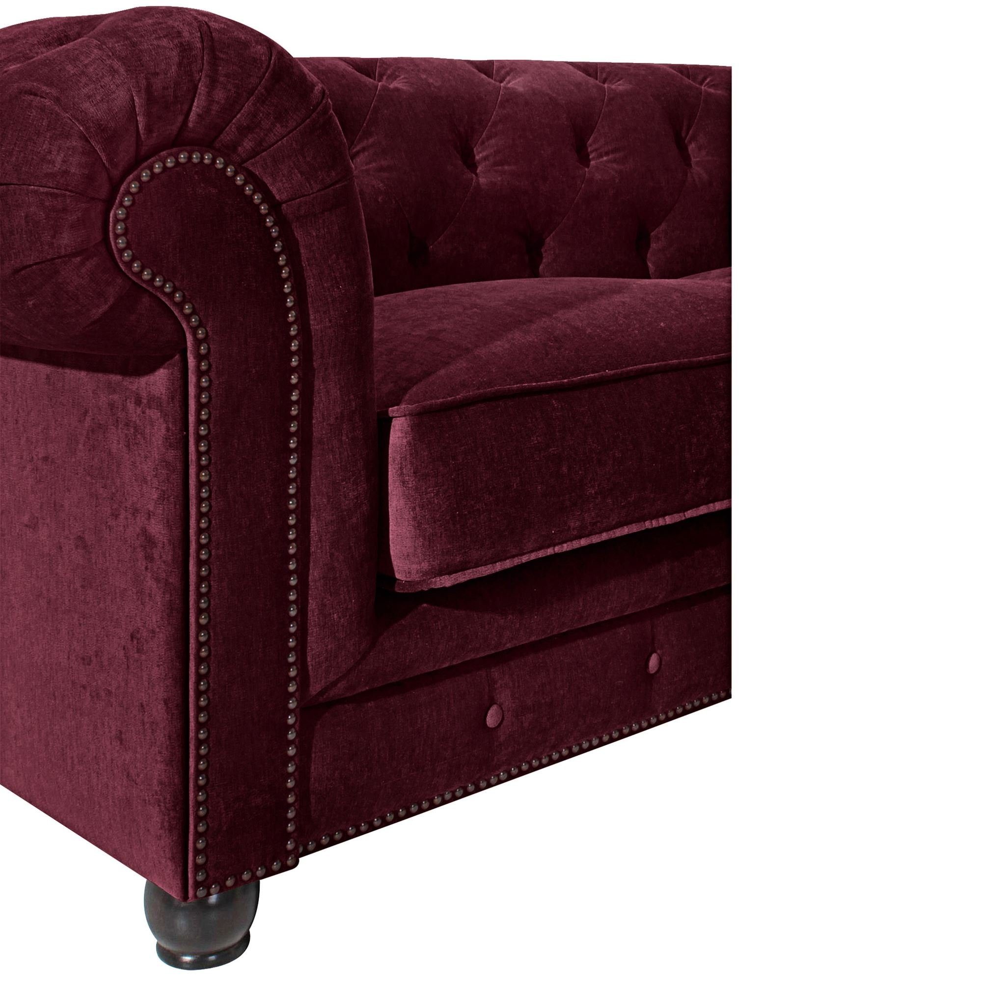 Teile, Versand Kessel Microfaser Sofa Sofa Bezug 58 Sitz verarbeitet,bequemer aufm hochwertig Sparpreis inkl. 1 Kostenlosem 2-Sitzer Kathe nussbau, Buche