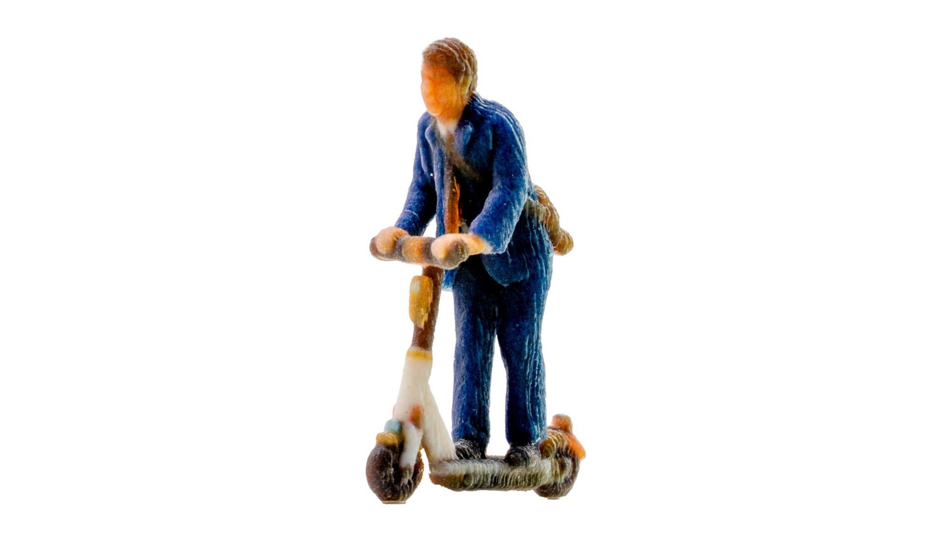 NOCH Dekofigur NOCH 3D-Figur „Mann auf E-Scooter“, urbane Szene f