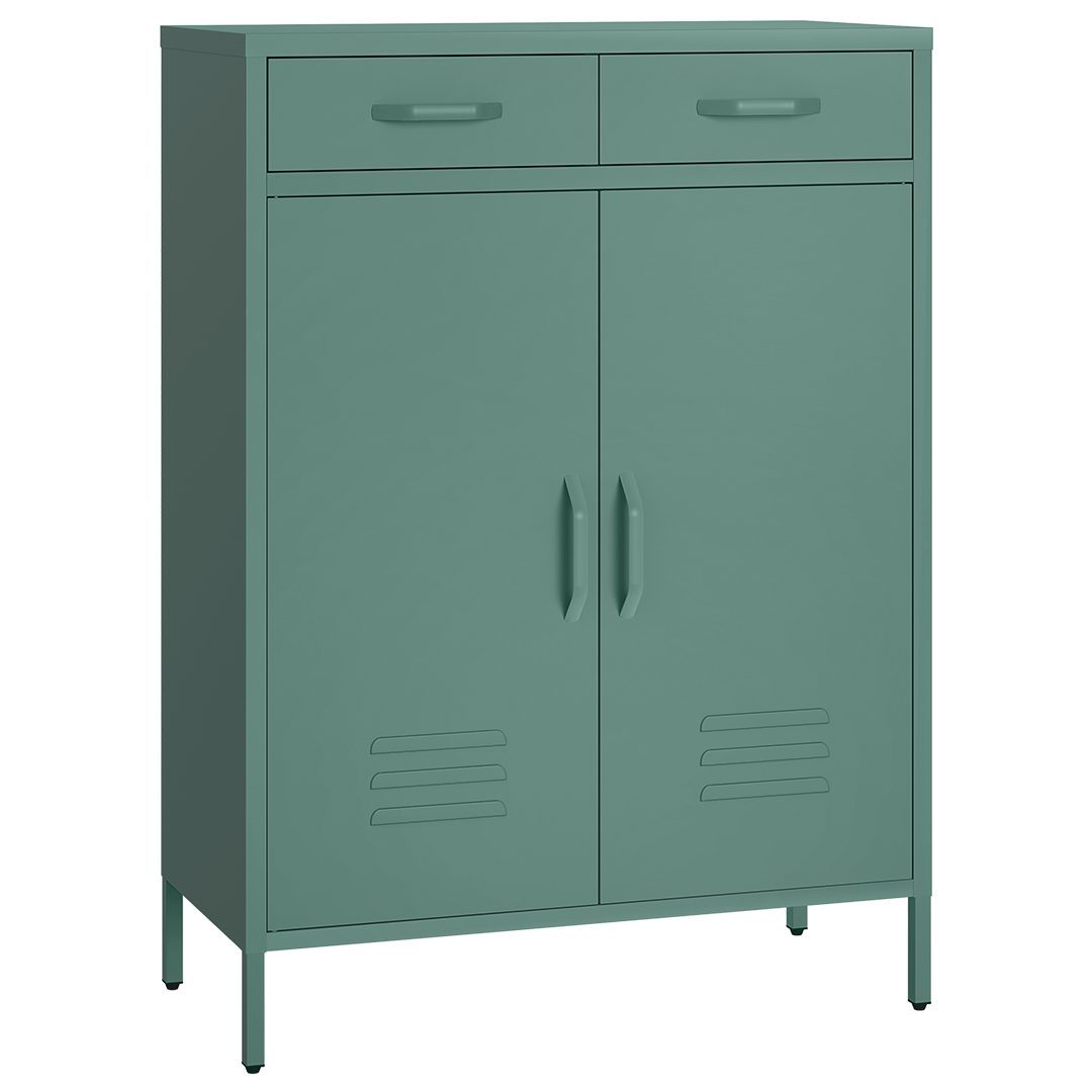 skølm. Highboard Atria (dunkelgrün, 110x80x38 cm), günstig online kaufen