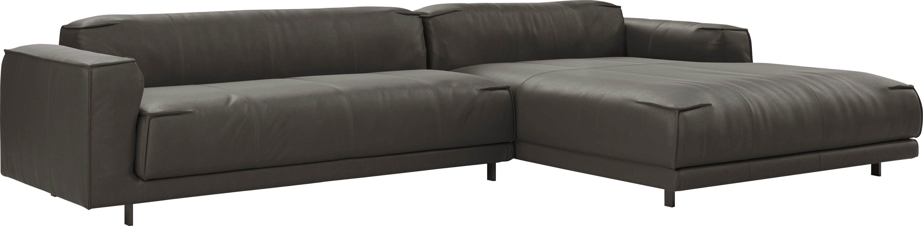 freistil ROLF BENZ Ecksofa freistil 136, Meisterwerk der Handwerkskunst, hochwertige Polsterung, mit besonderer Nahtverarbeitung