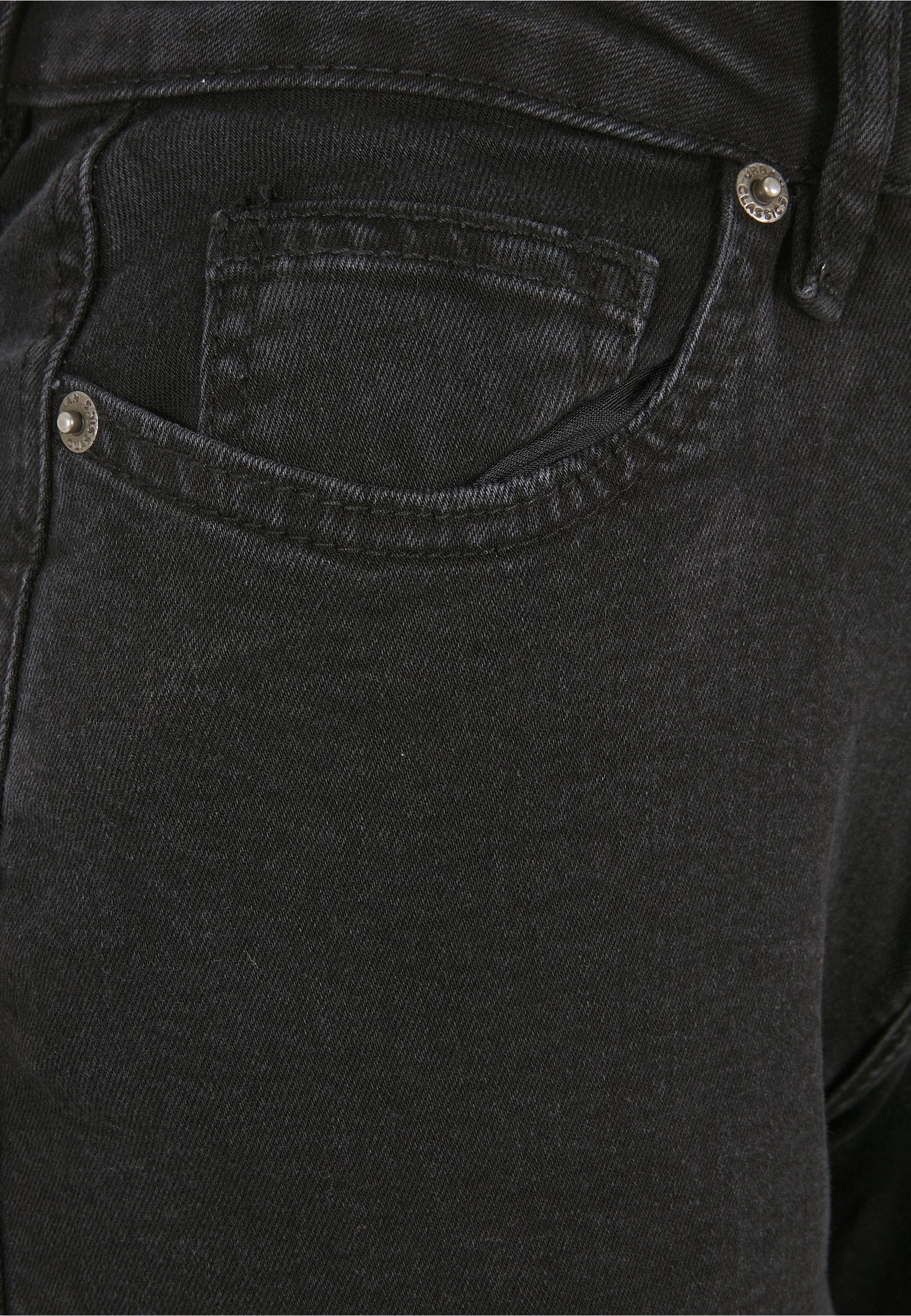 URBAN CLASSICS Bequeme Jeans Urban Classics Damen Ladies Organic Stretch Denim Cargo Pants (1-tlg)