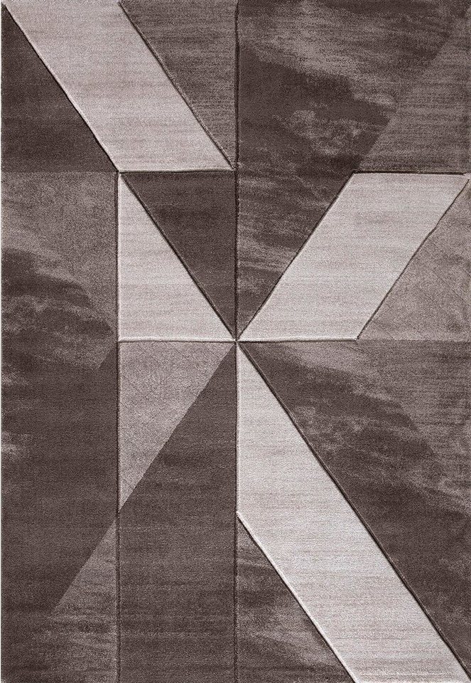 Teppich »Relax 210«, Festival, rechteckig, Höhe 11 mm, mit Konturenschnitt, Wohnzimmer-HomeTrends