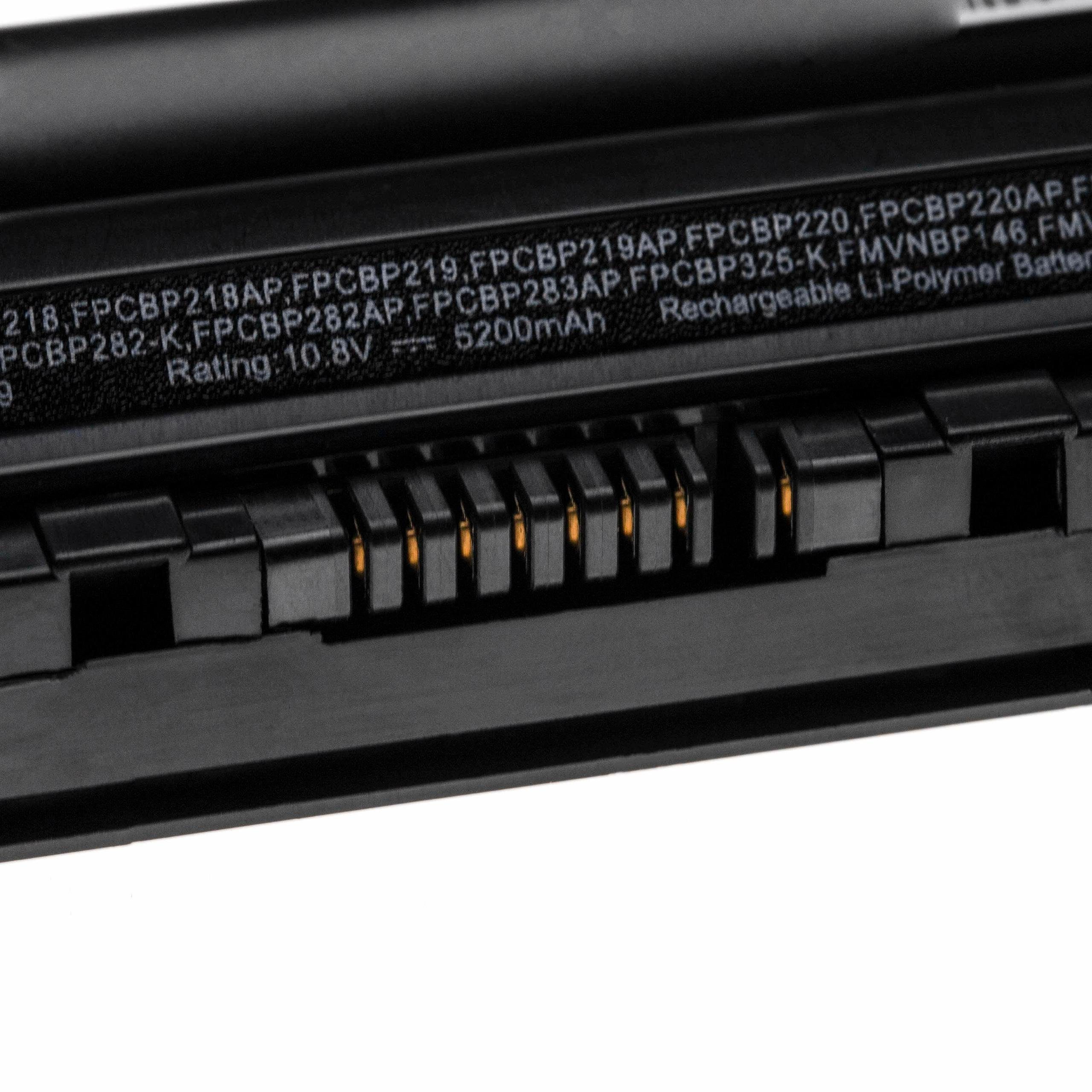 passend für Fujitsu LifeBook SH560, SH561, SH560/3A, S792, S782, S761, Laptop-Akku