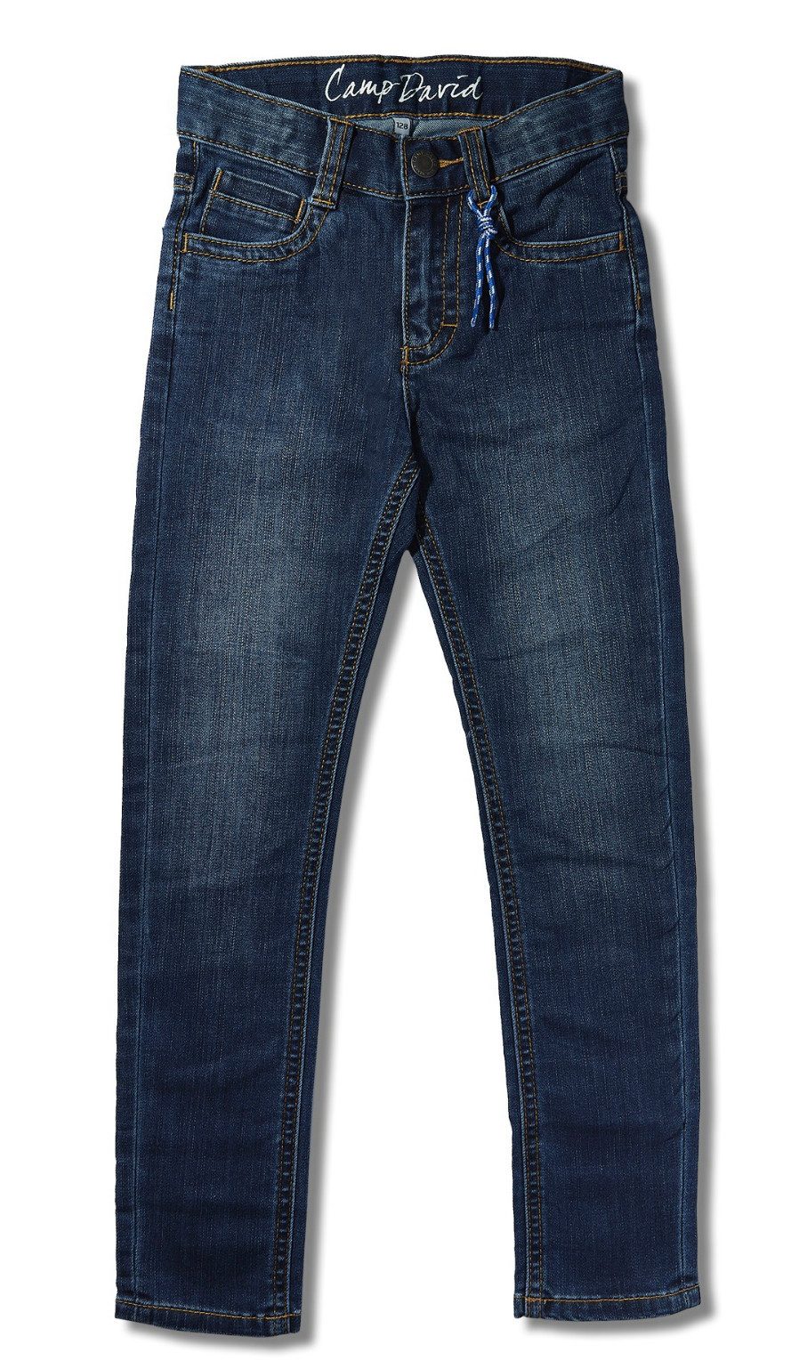 5-Pocket-Jeans Jungen Jeans Stretch Denim schmale Passform