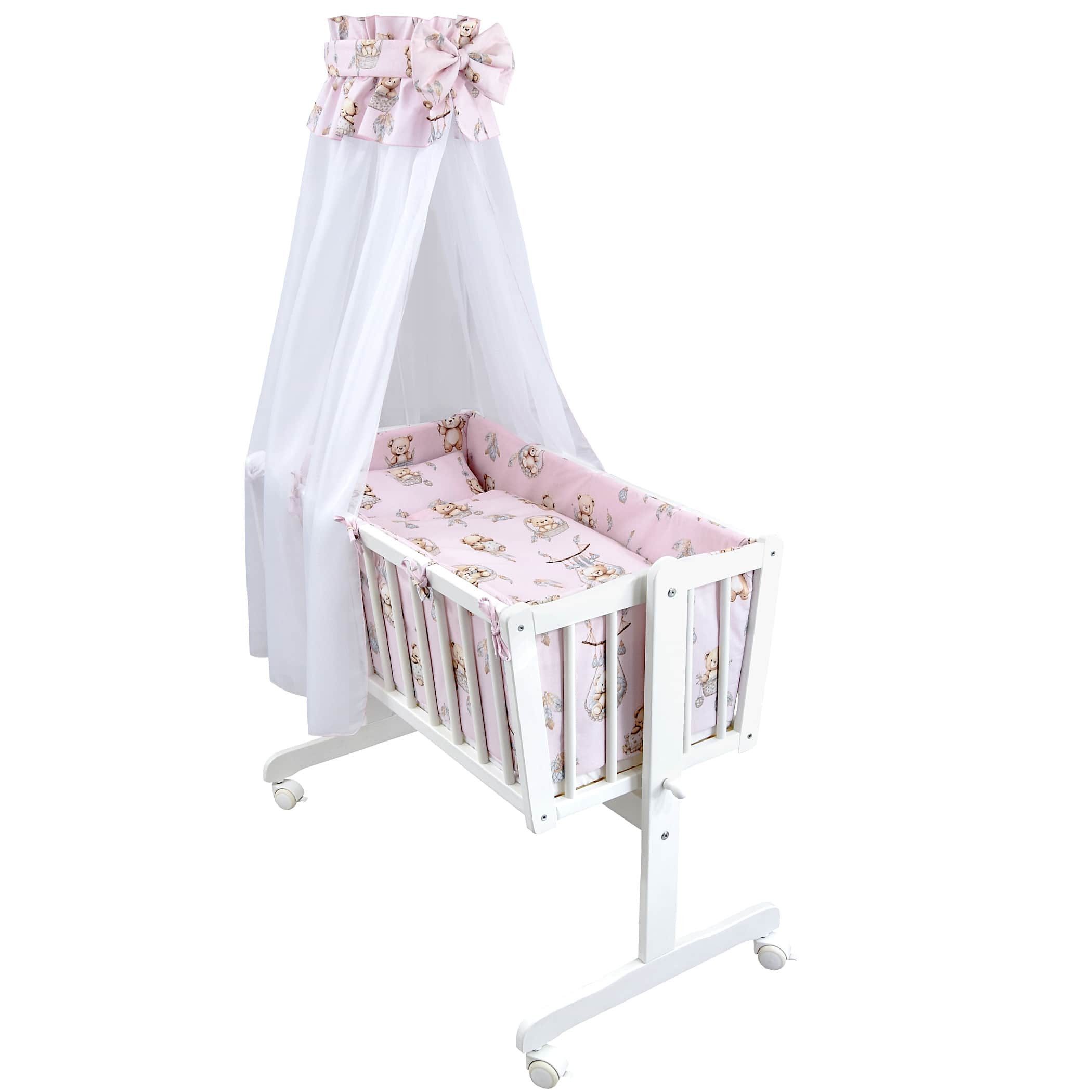 Baby-Delux Babybettwäsche Baby Wiegenset, Textilien, 6 teilig, Wiegenset 6- günstig online kaufen