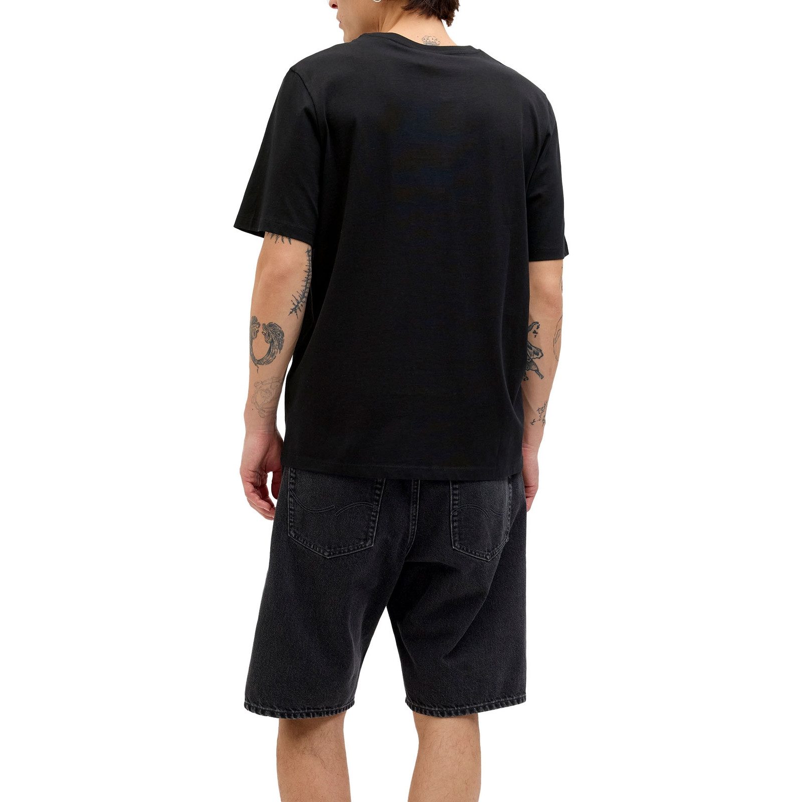 Jack & Jones T-Shirt JJHAWAII Shape Tee SS Crew Neck LN mit Rundhalsausschn günstig online kaufen