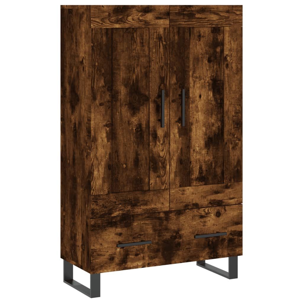 vidaXL Highboard Highboard Räuchereiche 69,5x31x115 cm günstig online kaufen