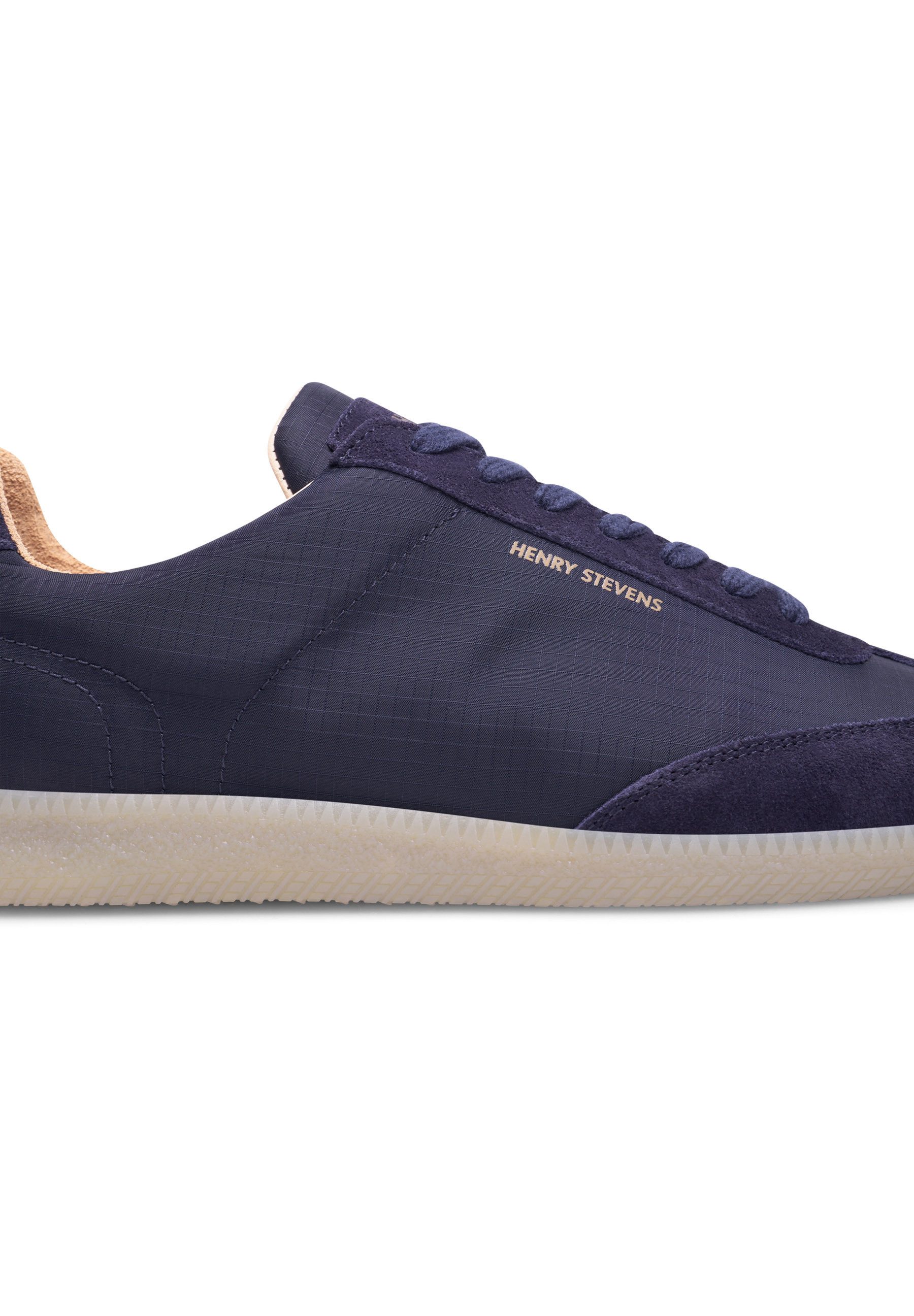 Henry Stevens Travis TIS Herrensneaker Sneaker Halbschuh Leder handgefertigt, sportlicher Freizeitschuh Herren