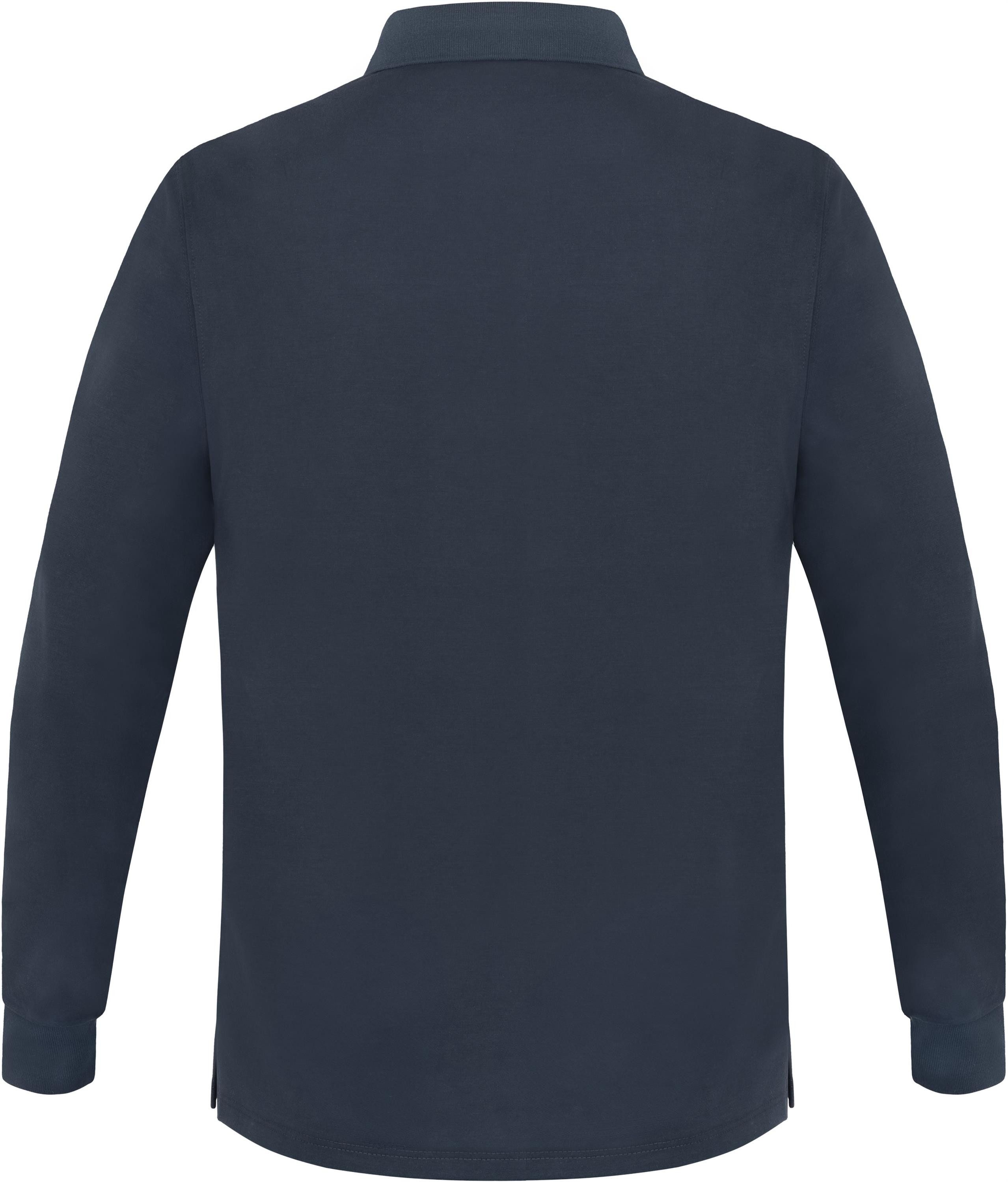 normani Langarmshirt 4er Set Herren Langarm Poloshirt Lyroe Longsleeve Poloshirt 4er Pack für Männer – Bild 4 von 5