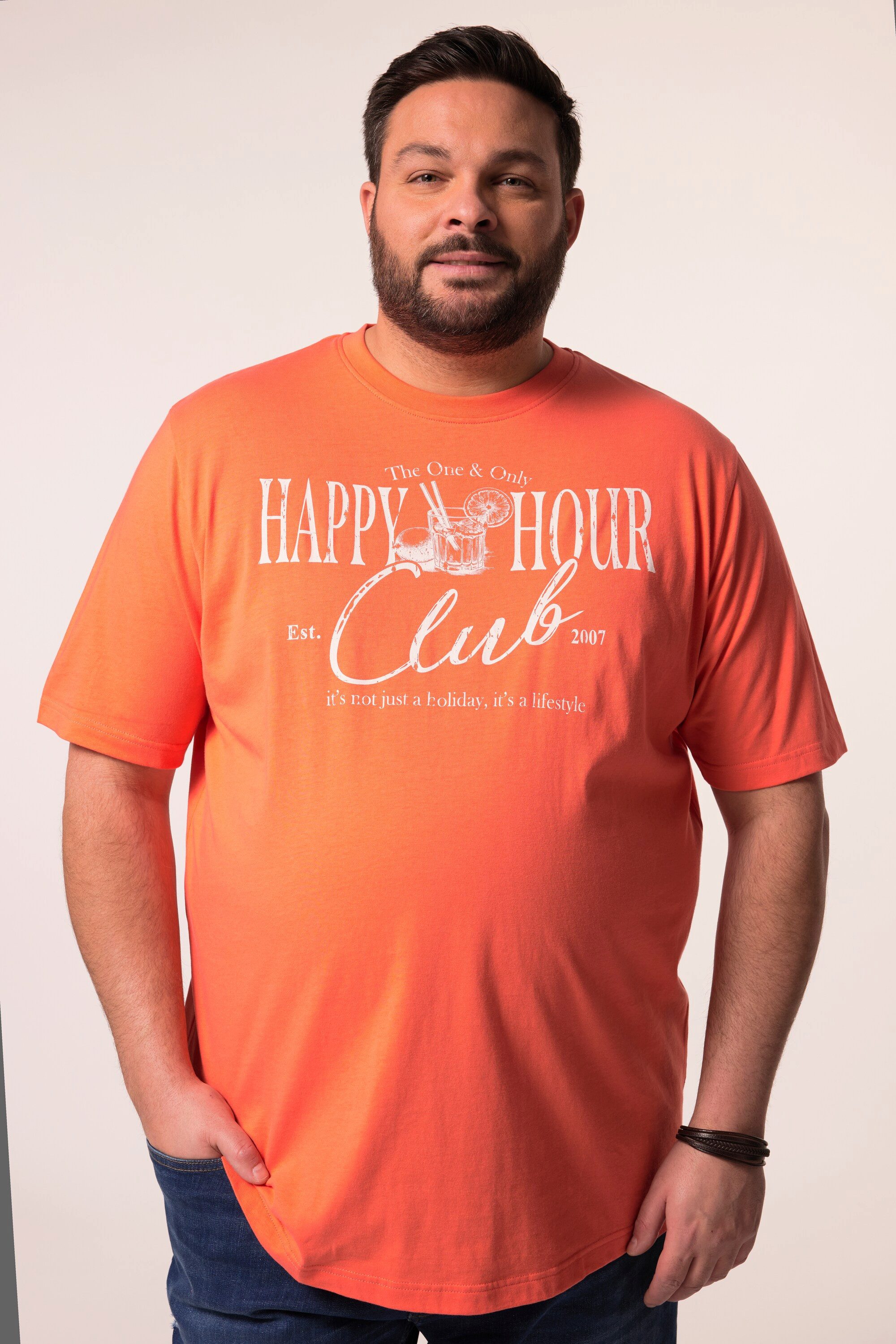 Men Plus T-Shirt Men+ T-Shirt Halbarm günstig online kaufen