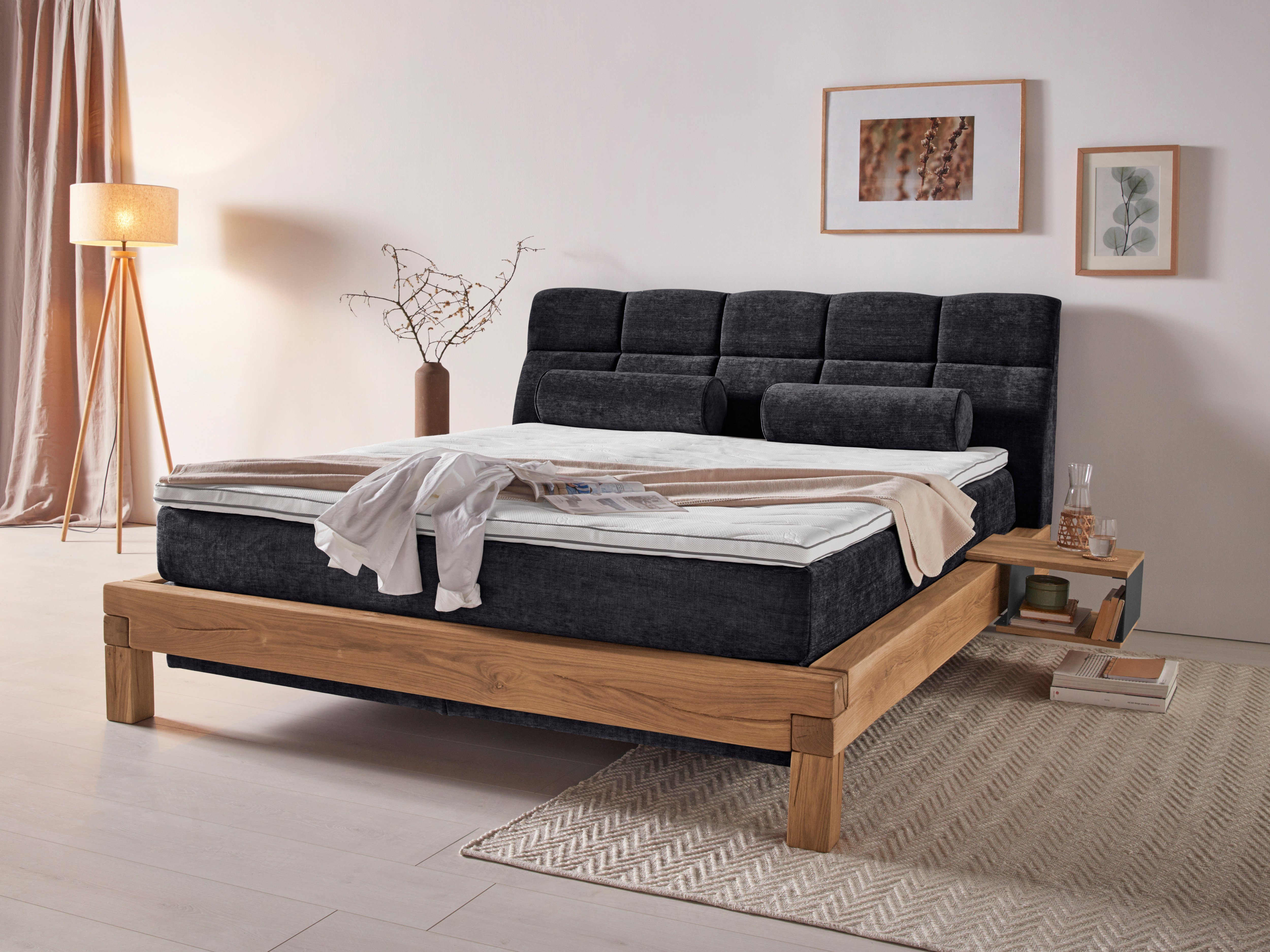 Home affaire Boxspringbett Villads, Liegefläche: 180/200 günstig online kaufen