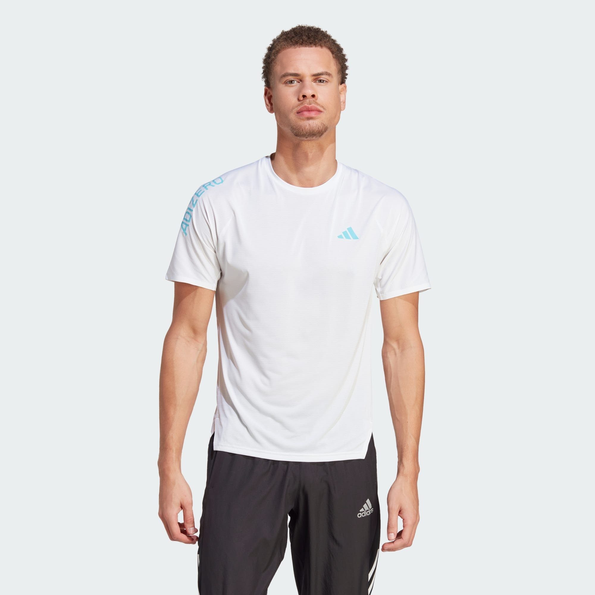 adidas Performance Laufshirt ADIZERO RUNNING T-SHIRT White