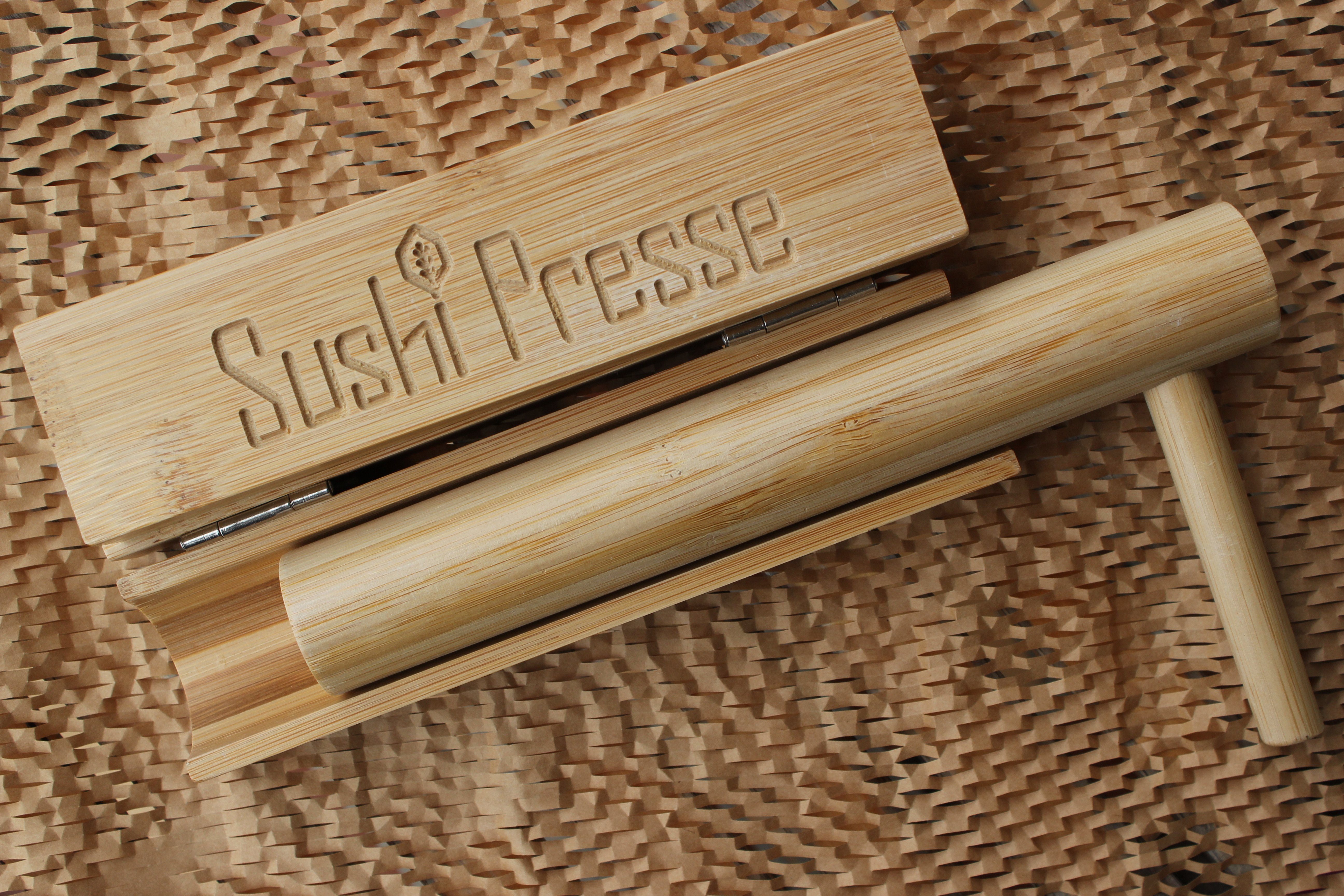 Öko-Freundlich Maker DIY Sushi Susable & Roller, Bambus Maki - Sushi-Roller Nigiri Kit