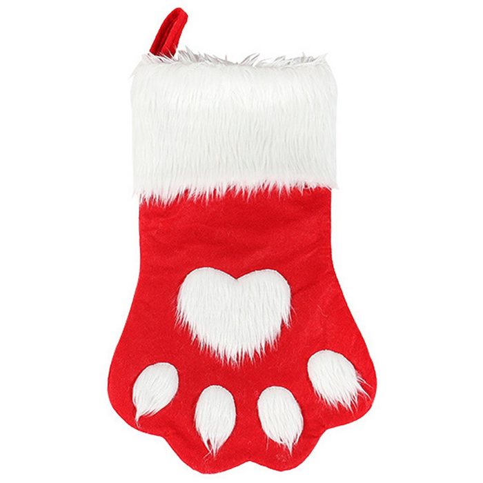 GelldG Socken Weihnachtsstrümpfe für Hundepfoten Socken für Weihnachtsdekorationen