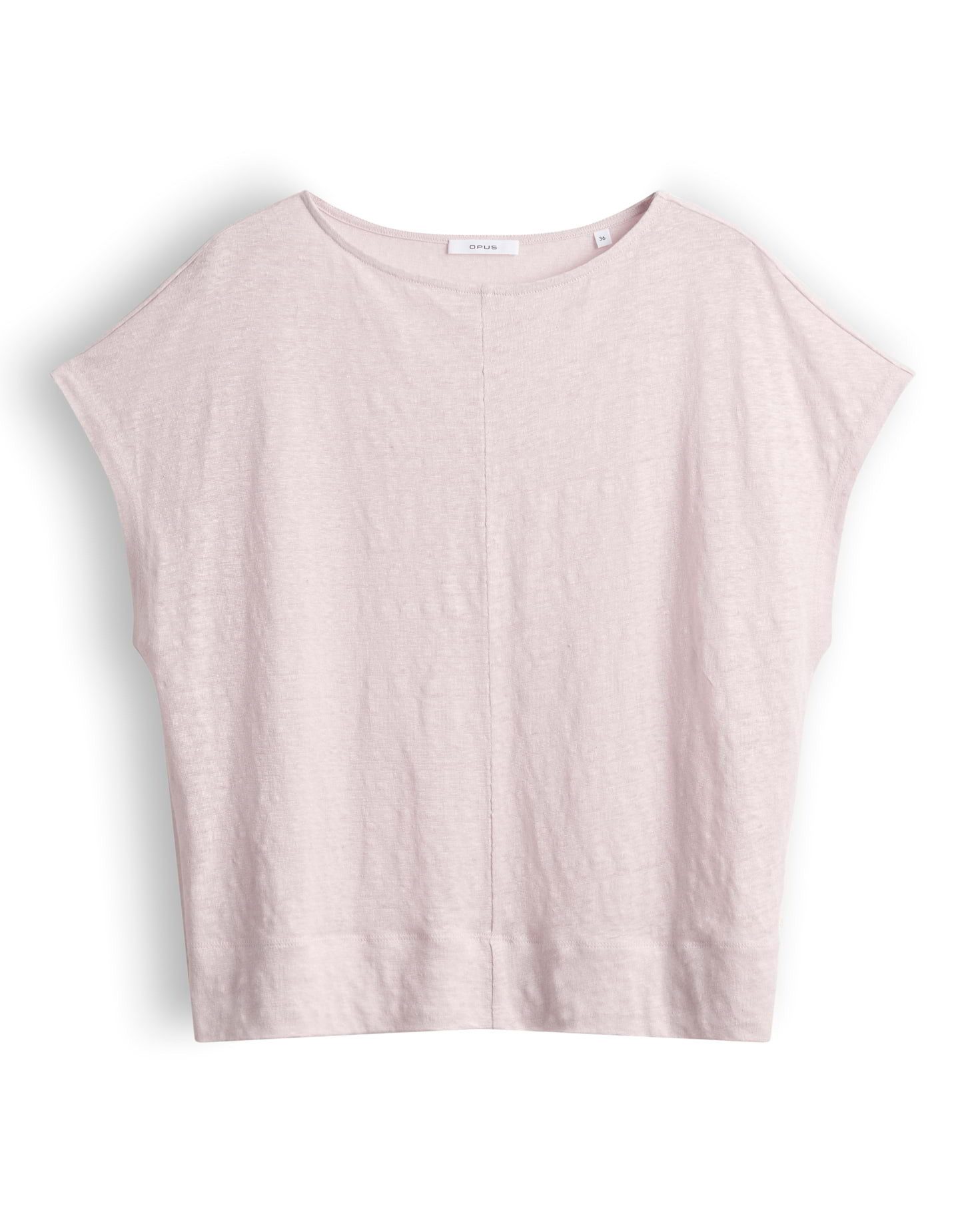 OPUS Kurzarmshirt Sutol aus Jersey mit Leinenstruktur Seitenschlitze sorgen für angenehme Bewegungsfreiheit – Bild 2 von 5
