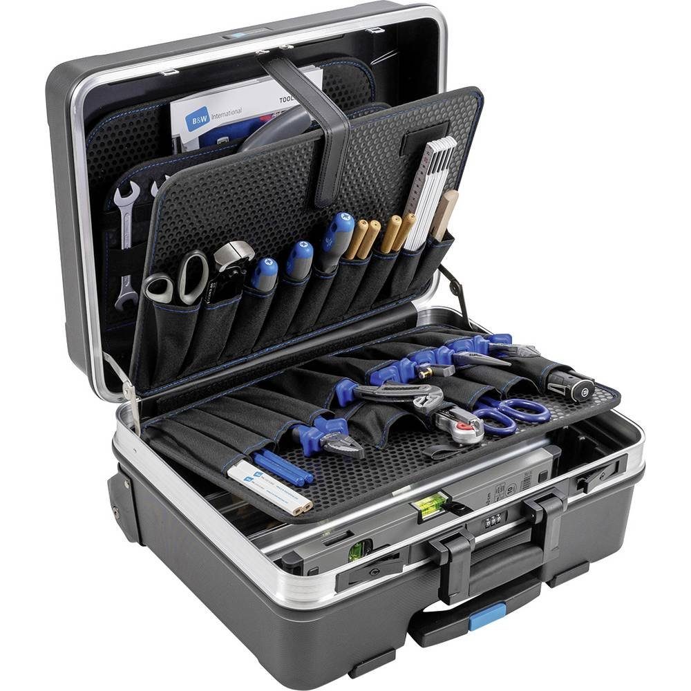B&W International Werkzeugkoffer B&W Werkzeugkoffer go - tool.case ABS.360.PT 120.04/P