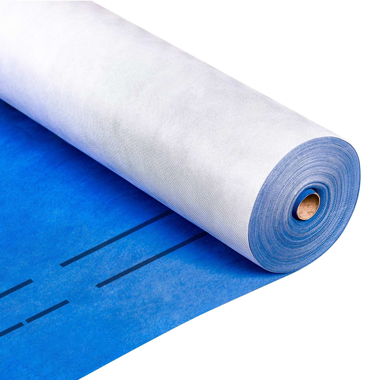 Hausa Dachbahn Unterspannbahn Titanium HU200, Ohne Selbstklebestreifen, 75 m² pro Paket, (200g