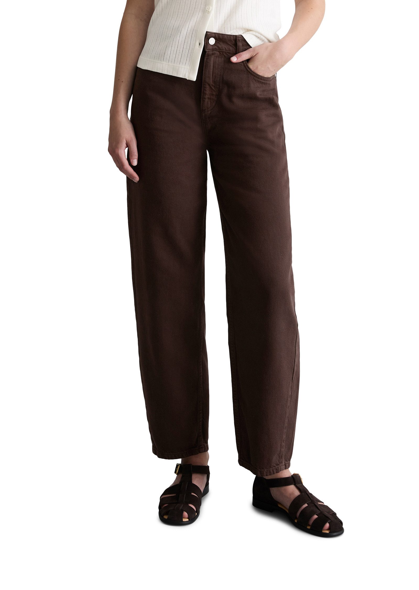 Marc O'Polo DENIM Relax-fit-Jeans aus Rigid Denim