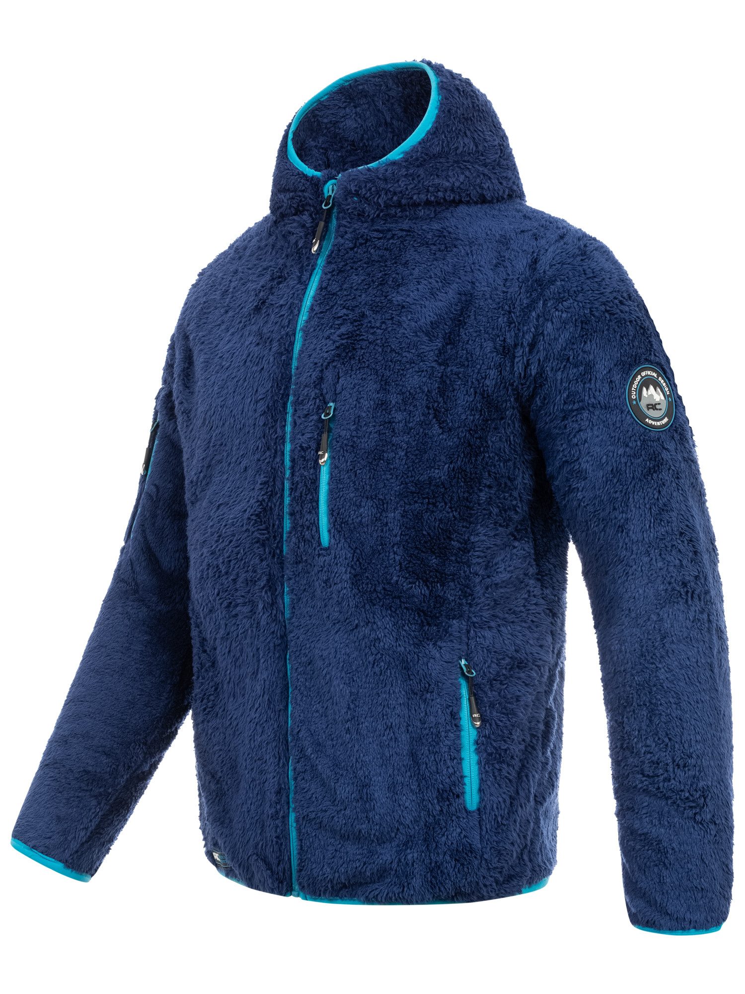 Rock Creek Fleecejacke Herren Fleecejacke Übergangsjacke H-418 Kapuze günstig online kaufen