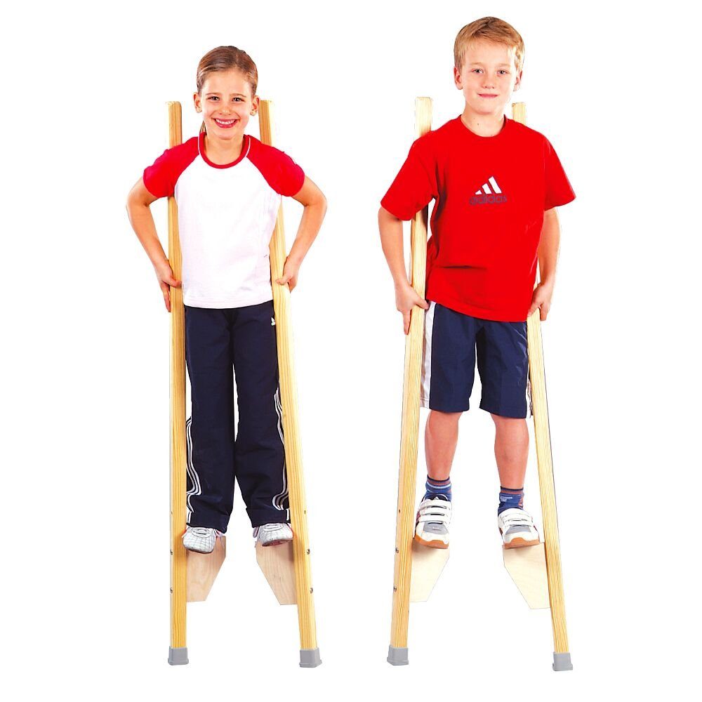 Handgriffen wenigen Kinder, Balancetrainer höhenverstellbar Mit Stelzen Sport-Thieme