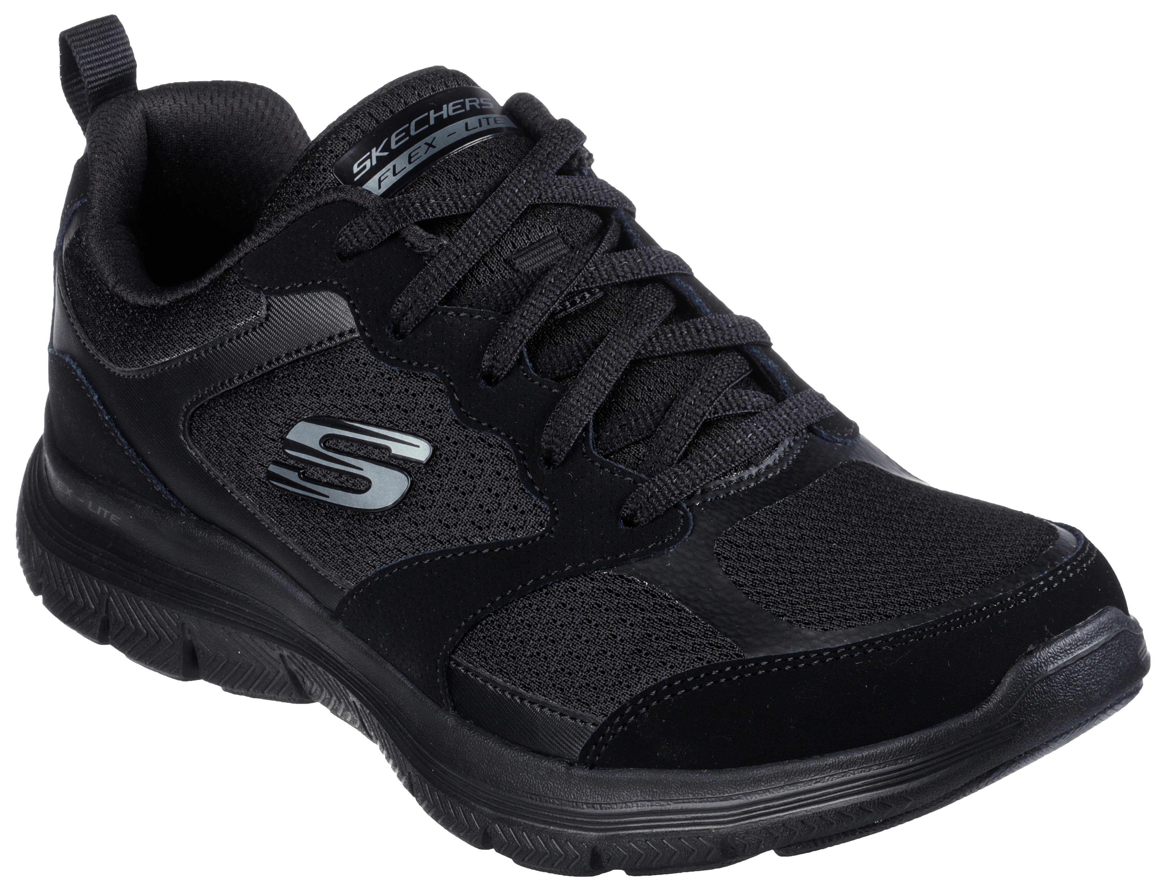 Skechers FLEX APPEAL 4.0 - ACTIVE FLOW Sneaker mit komfortabler Innensohle, Freizeitschuh, Halbschuh, Schnürschuh