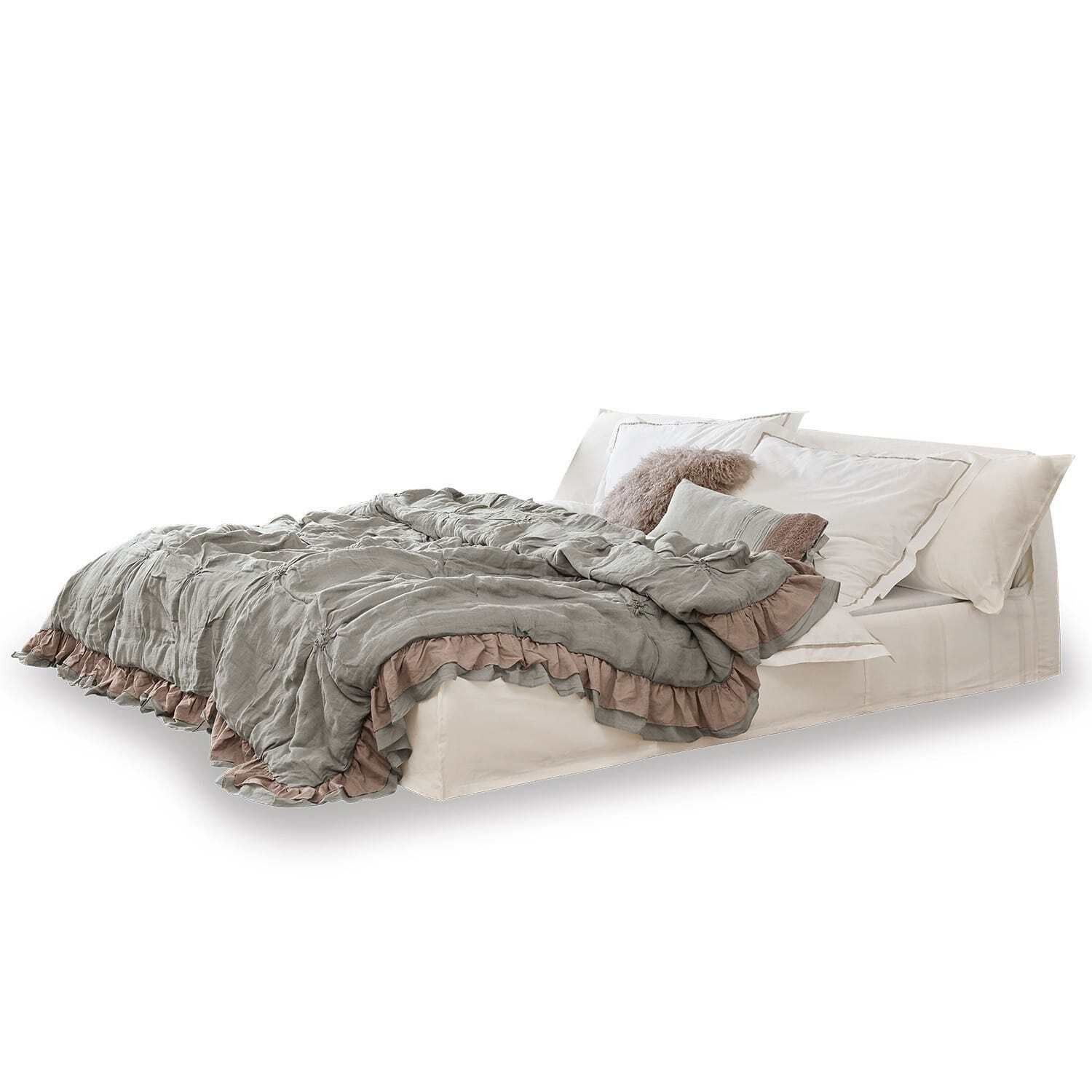 Mirabeau Bett Bett Cottonwood weiß, none