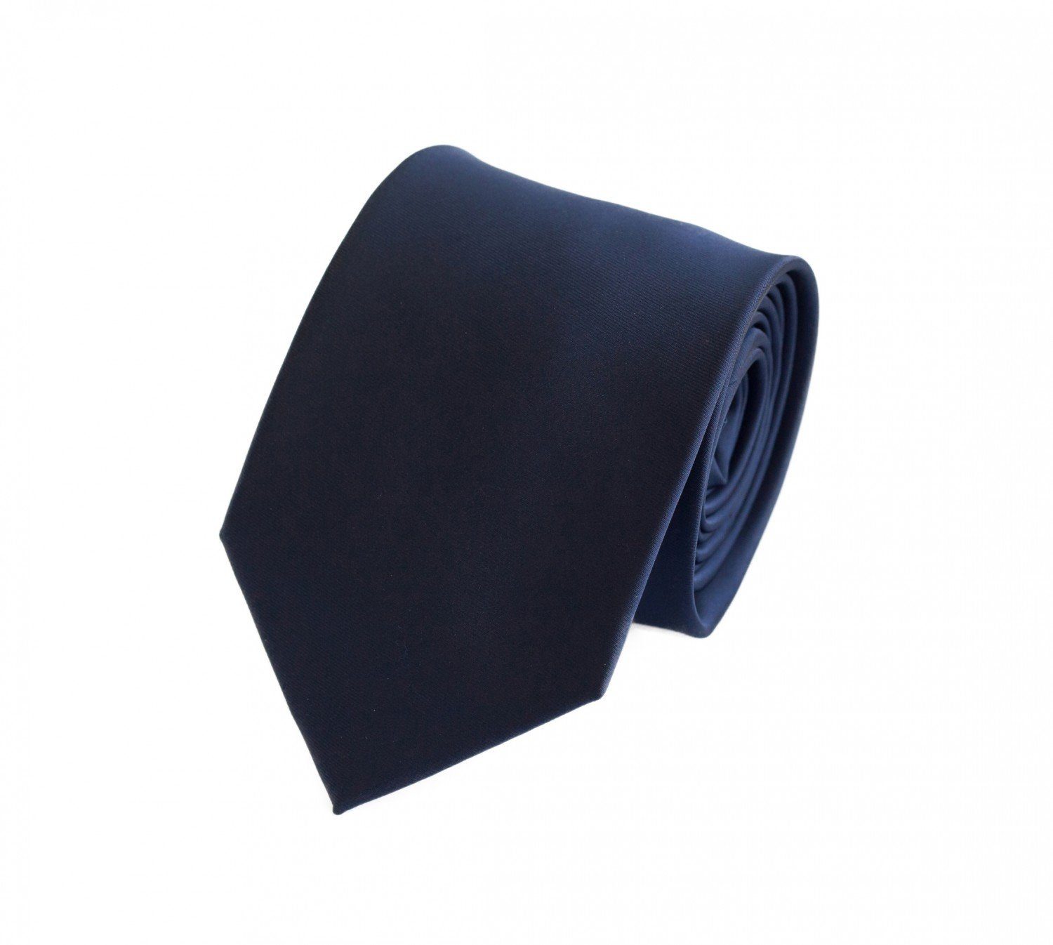 Fabio Farini Krawatte elegante Dunkelblaue Herren Krawatten - Schlips in 8c günstig online kaufen