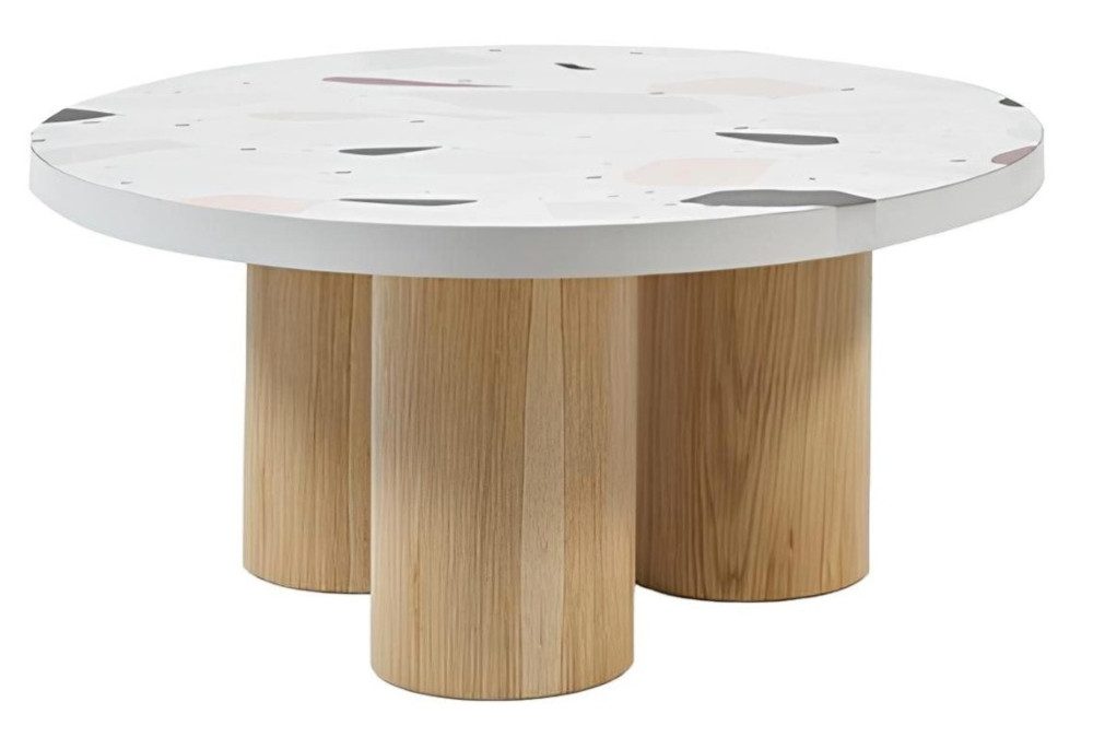 Xlmoebel Couchtisch Weißer Wohnzimmertisch aus hochwertigem Material mit modernem Design (Packung, 1-St., Couchtisch), Hergestellt in Europa